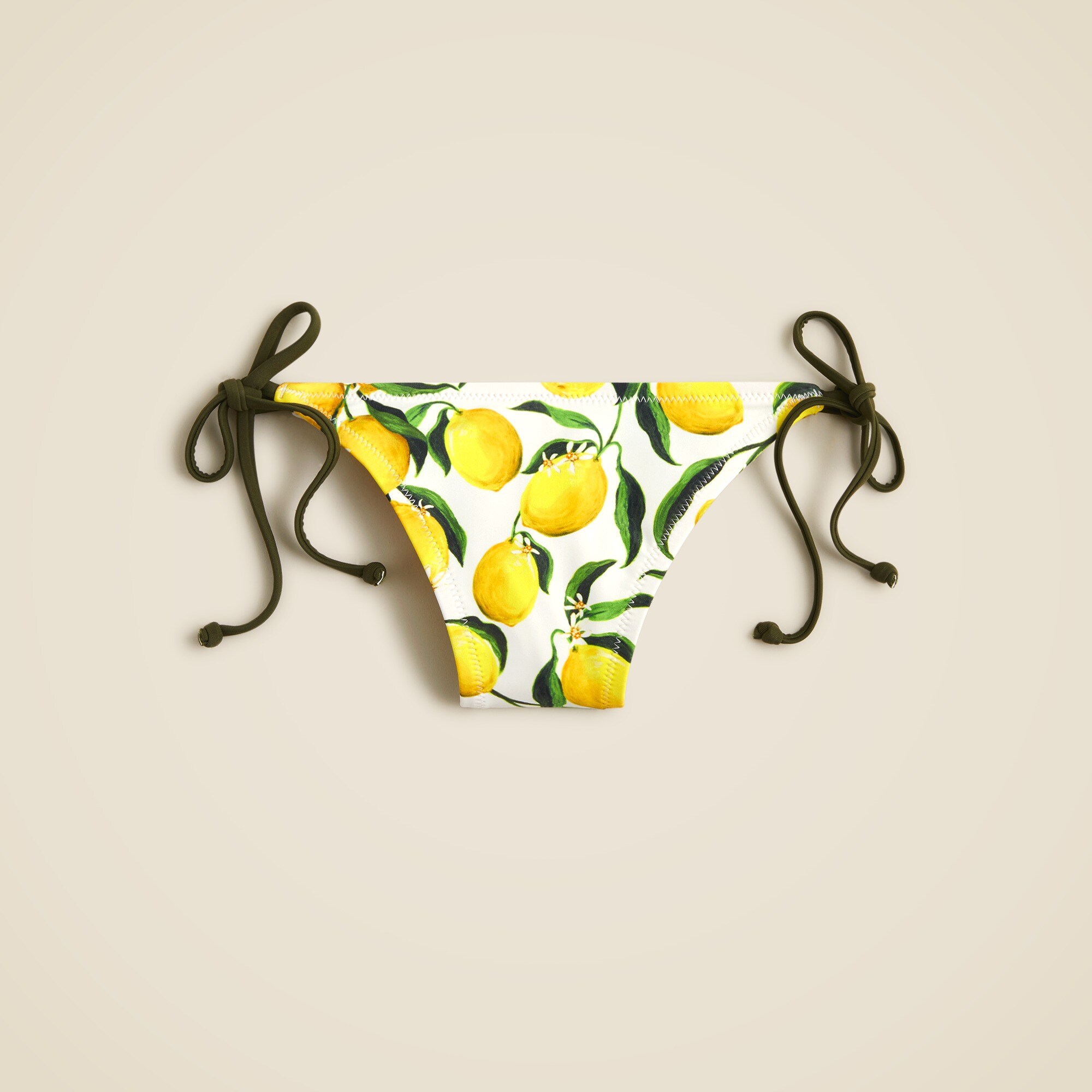 String hipster bikini bottom in limoncello