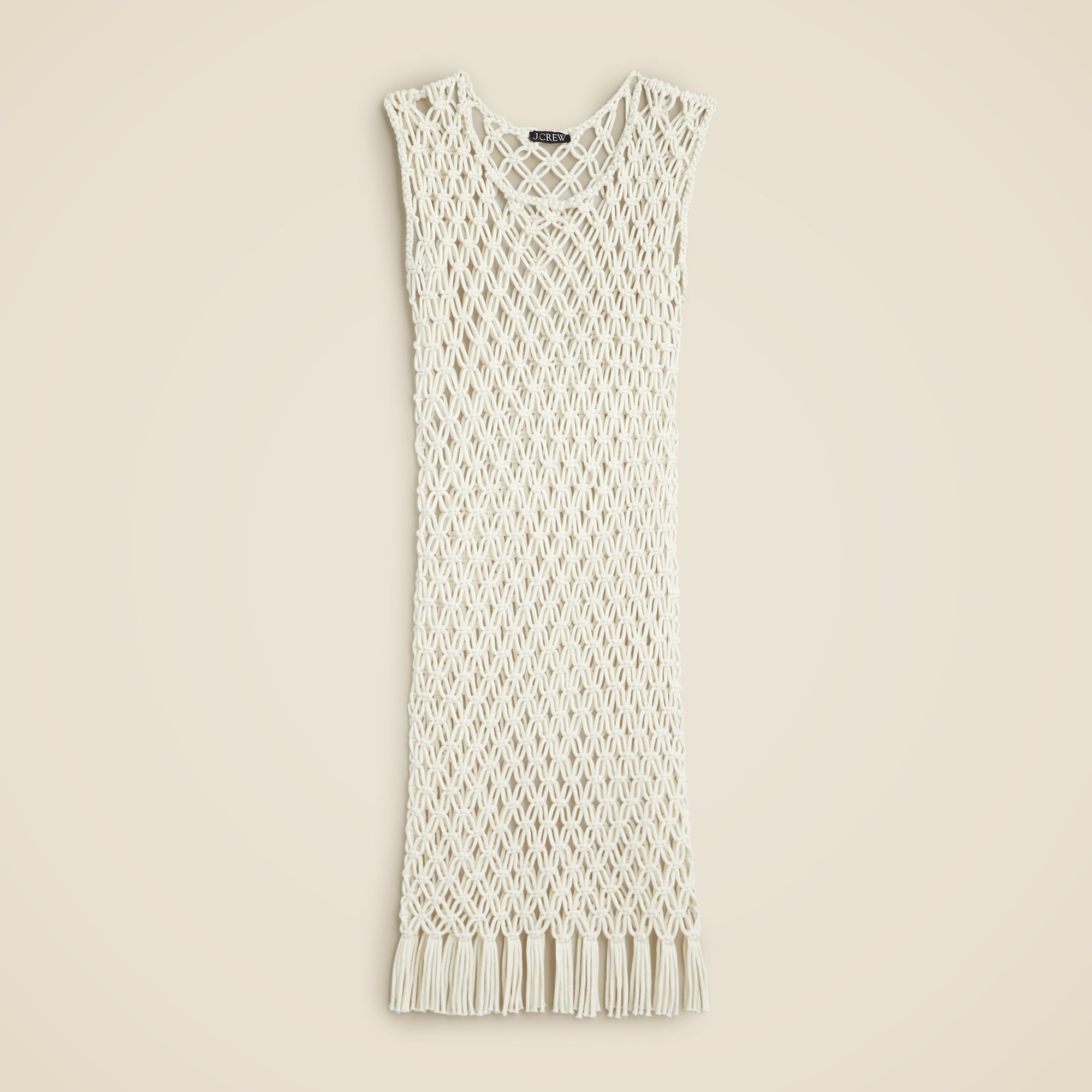 Macram&eacute; midi dress