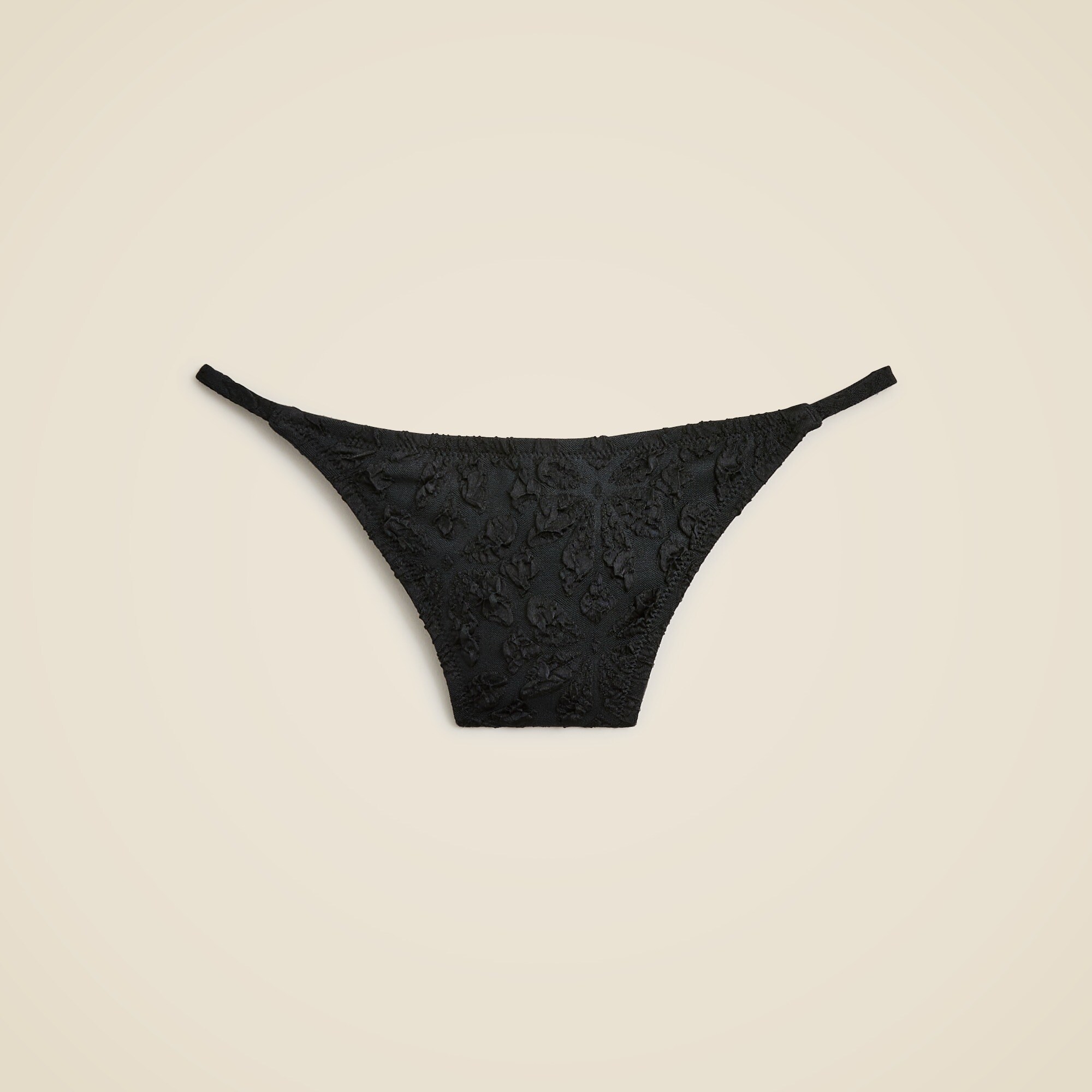 '90s cloque no-tie string bikini bottom