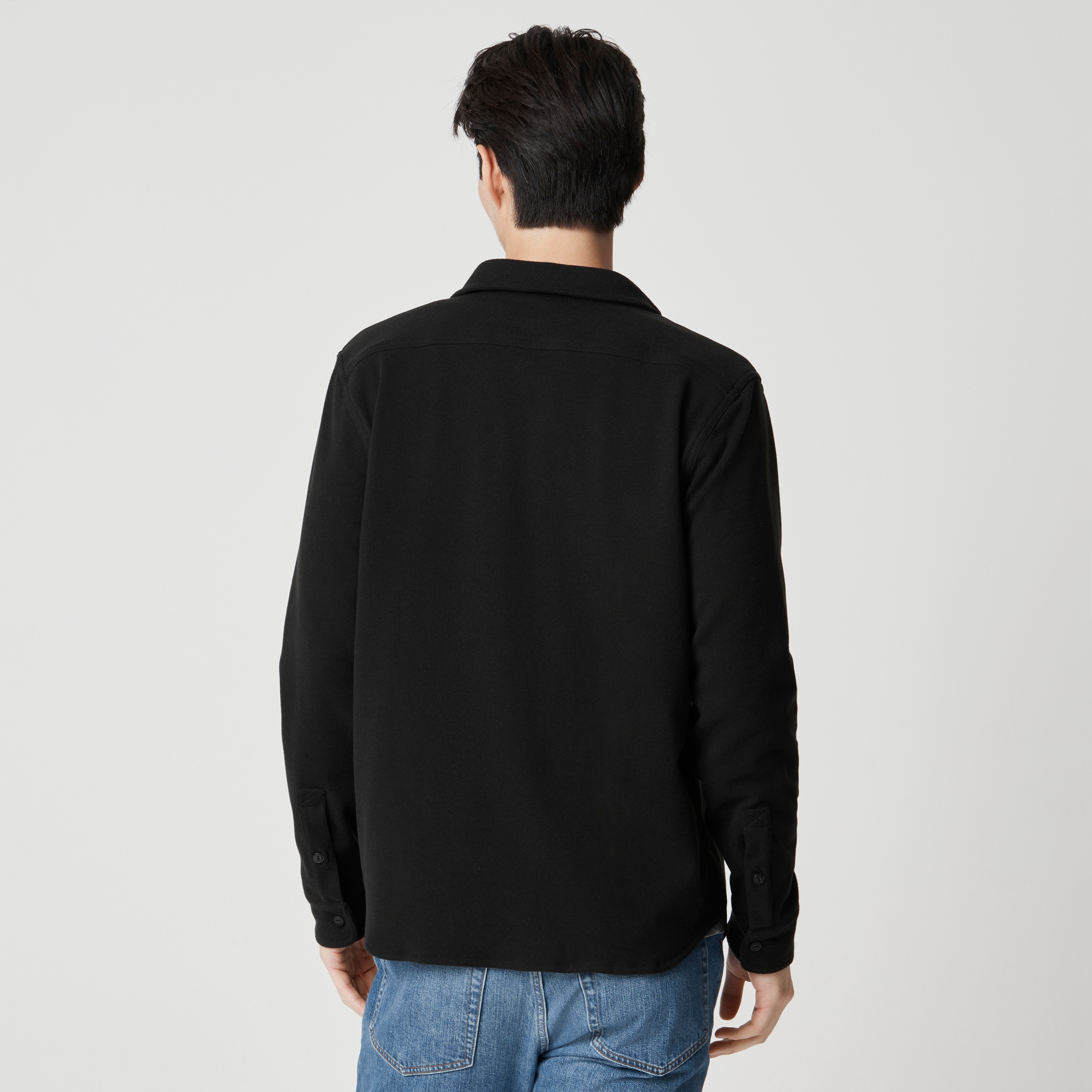 Double-knit work shirt