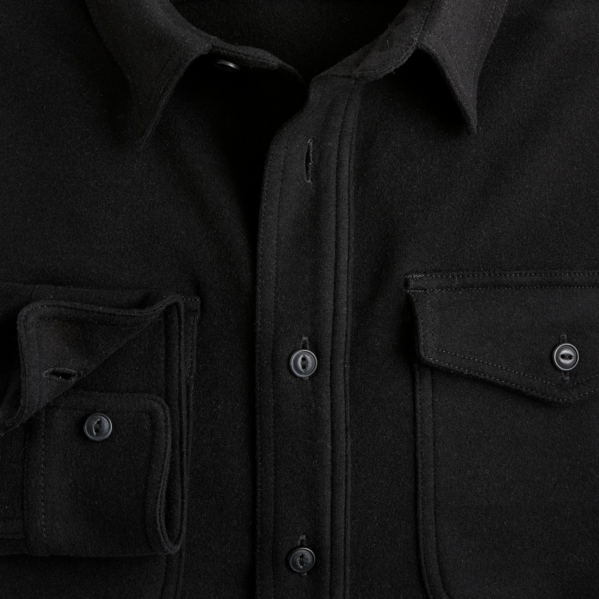 Double-knit work shirt