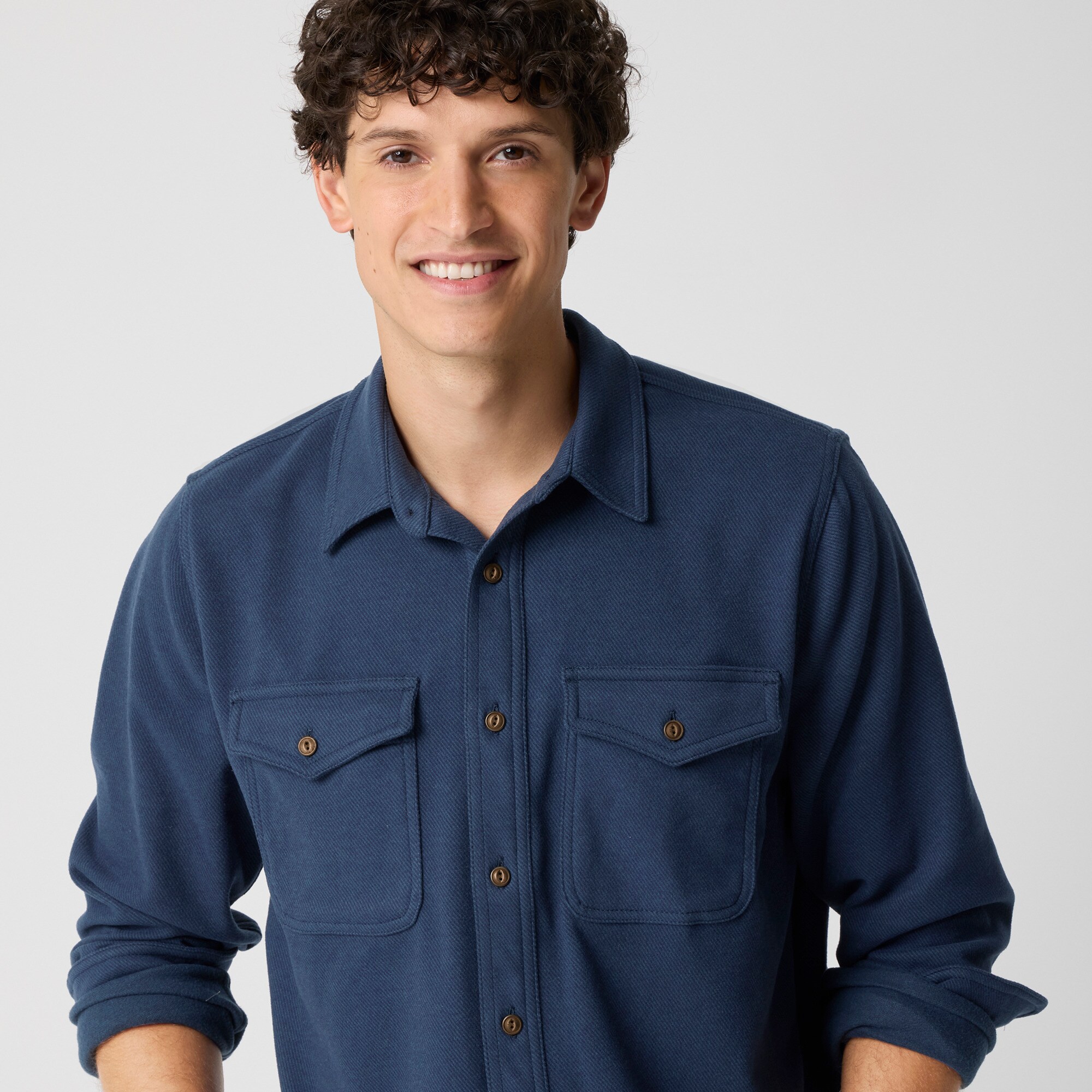Double-knit Work Shirt For Men | Factory
