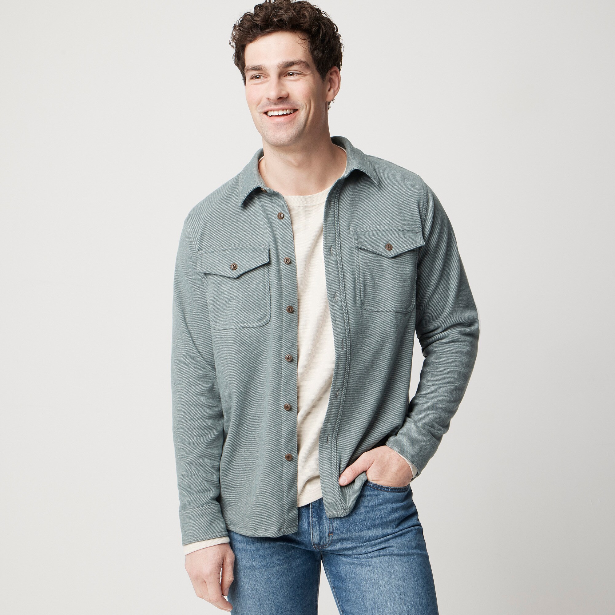  Double-knit work shirt