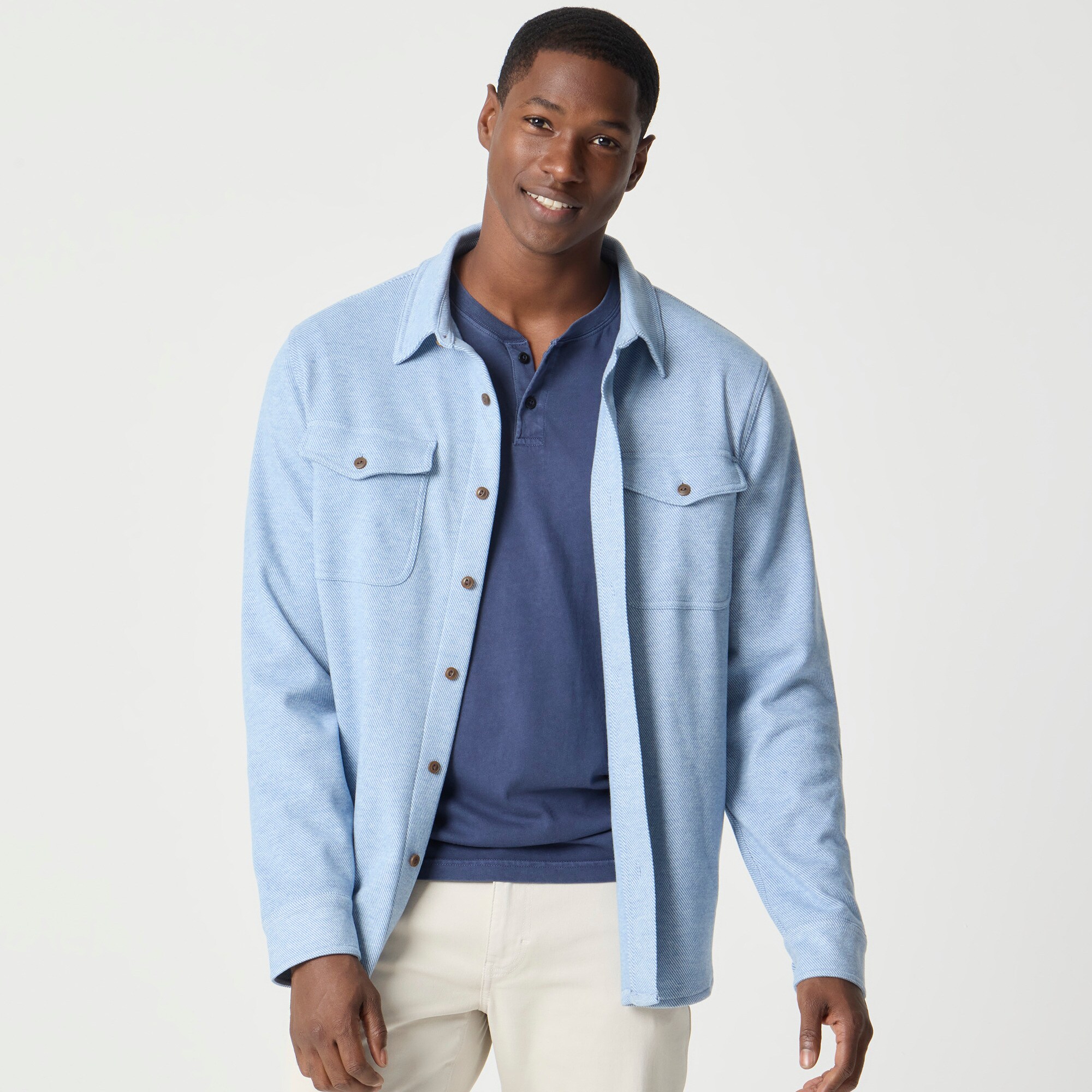  Double-knit work shirt