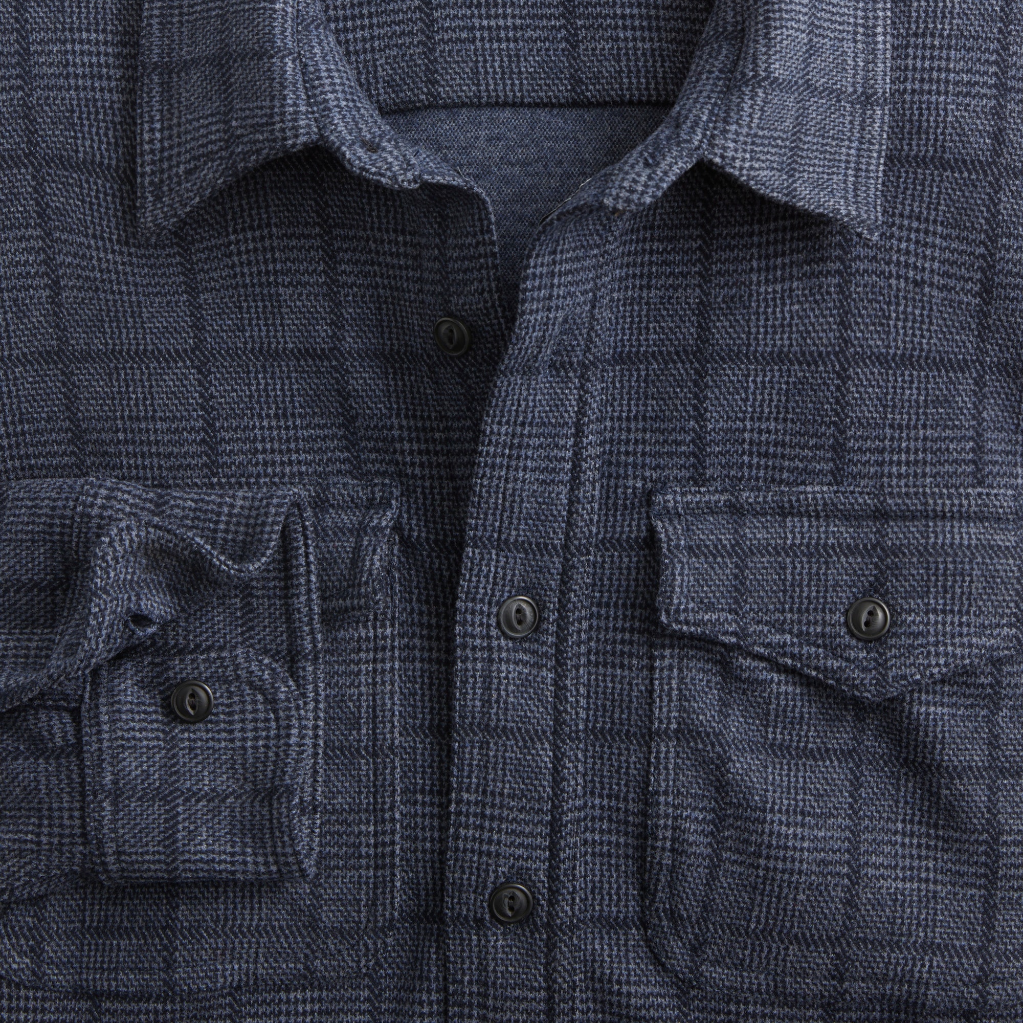 Double-knit work shirt