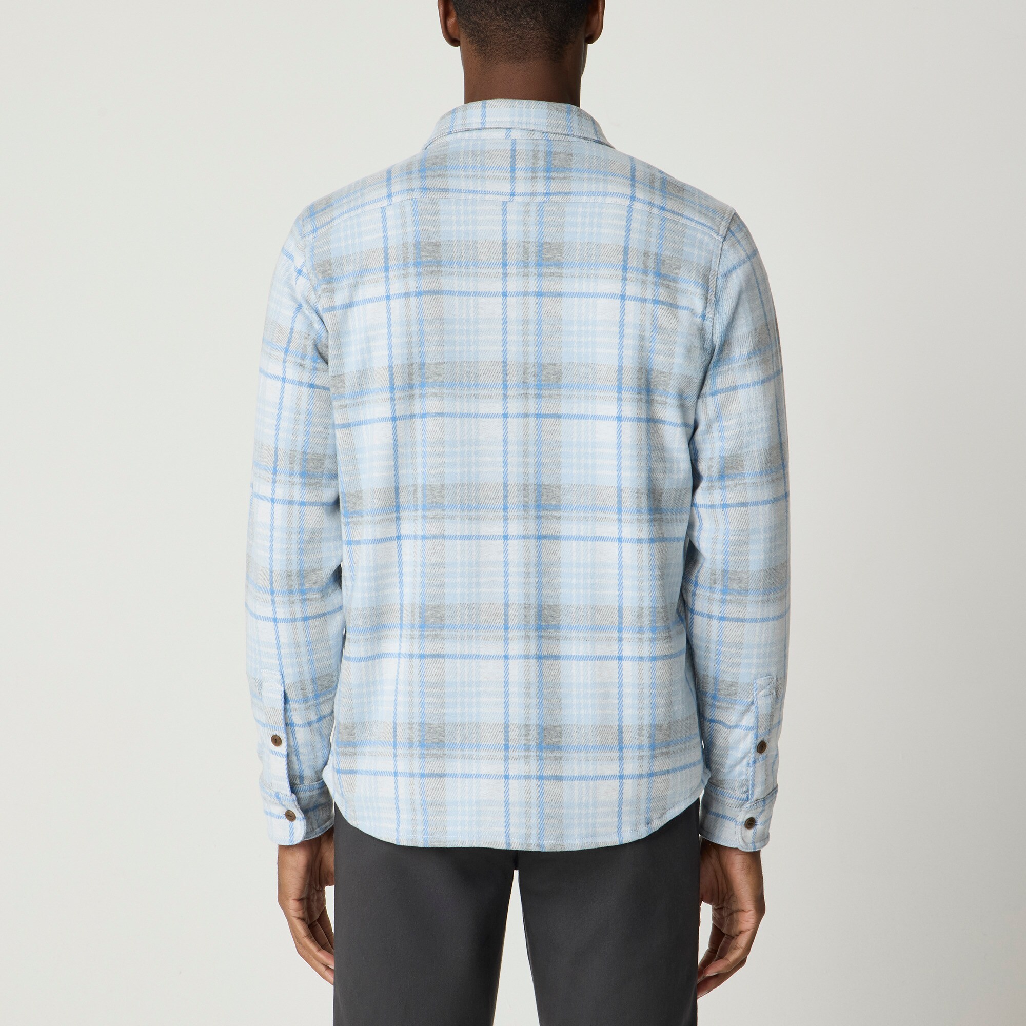 Double-knit work shirt