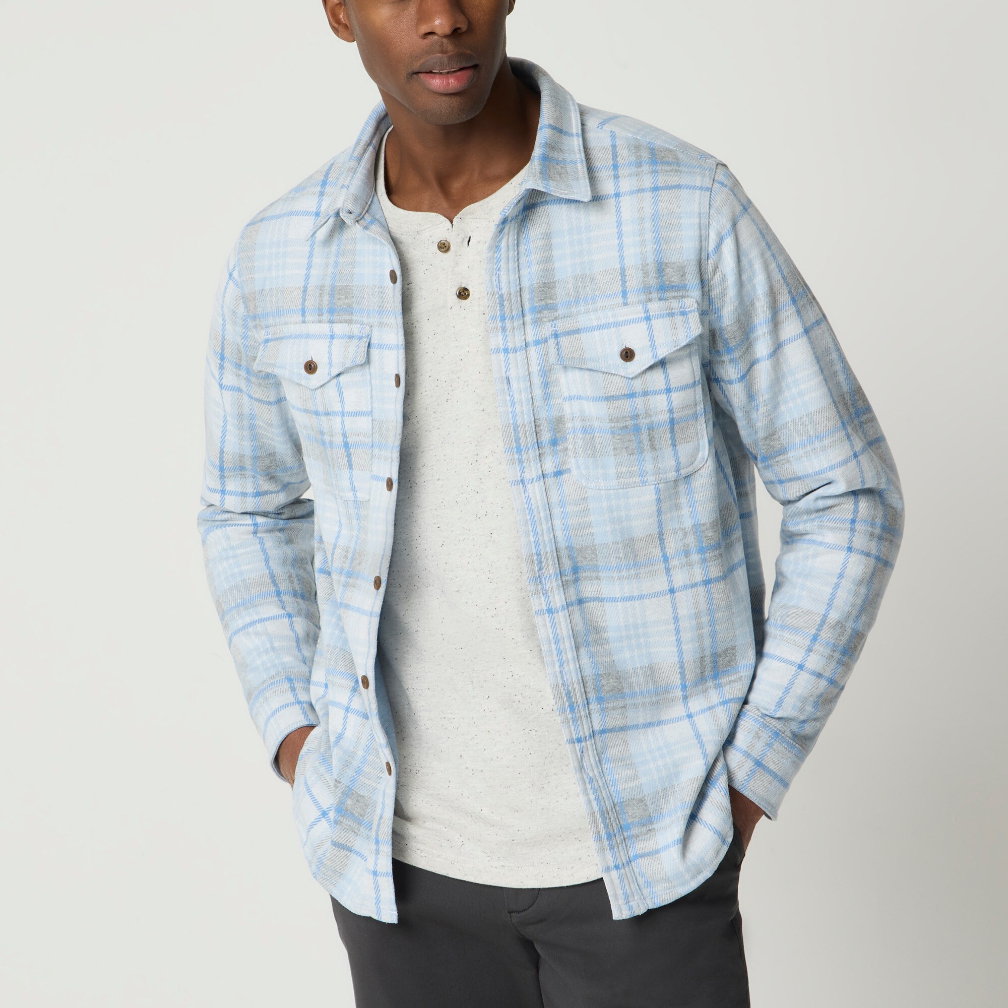  Double-knit work shirt
