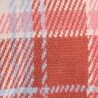 Double-knit work shirt RED SANDSTONE PLAID