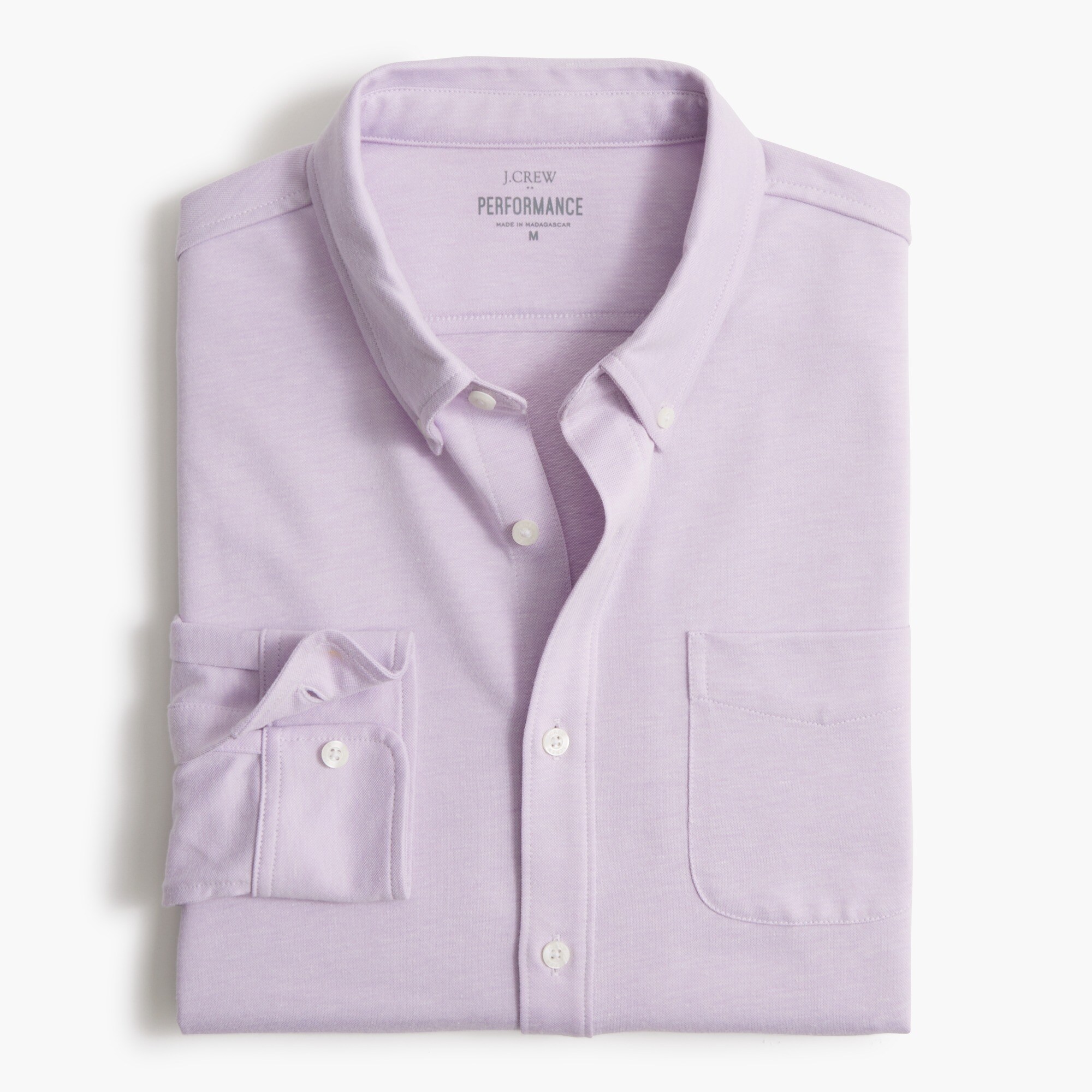 Performance knit oxford shirt