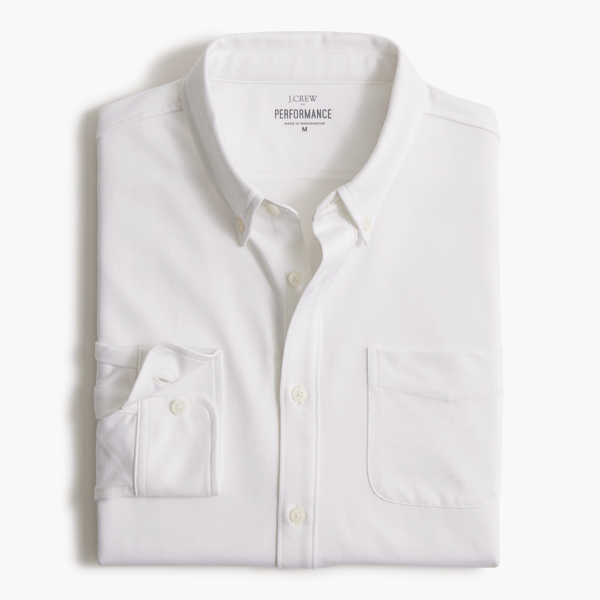 Performance knit oxford shirt