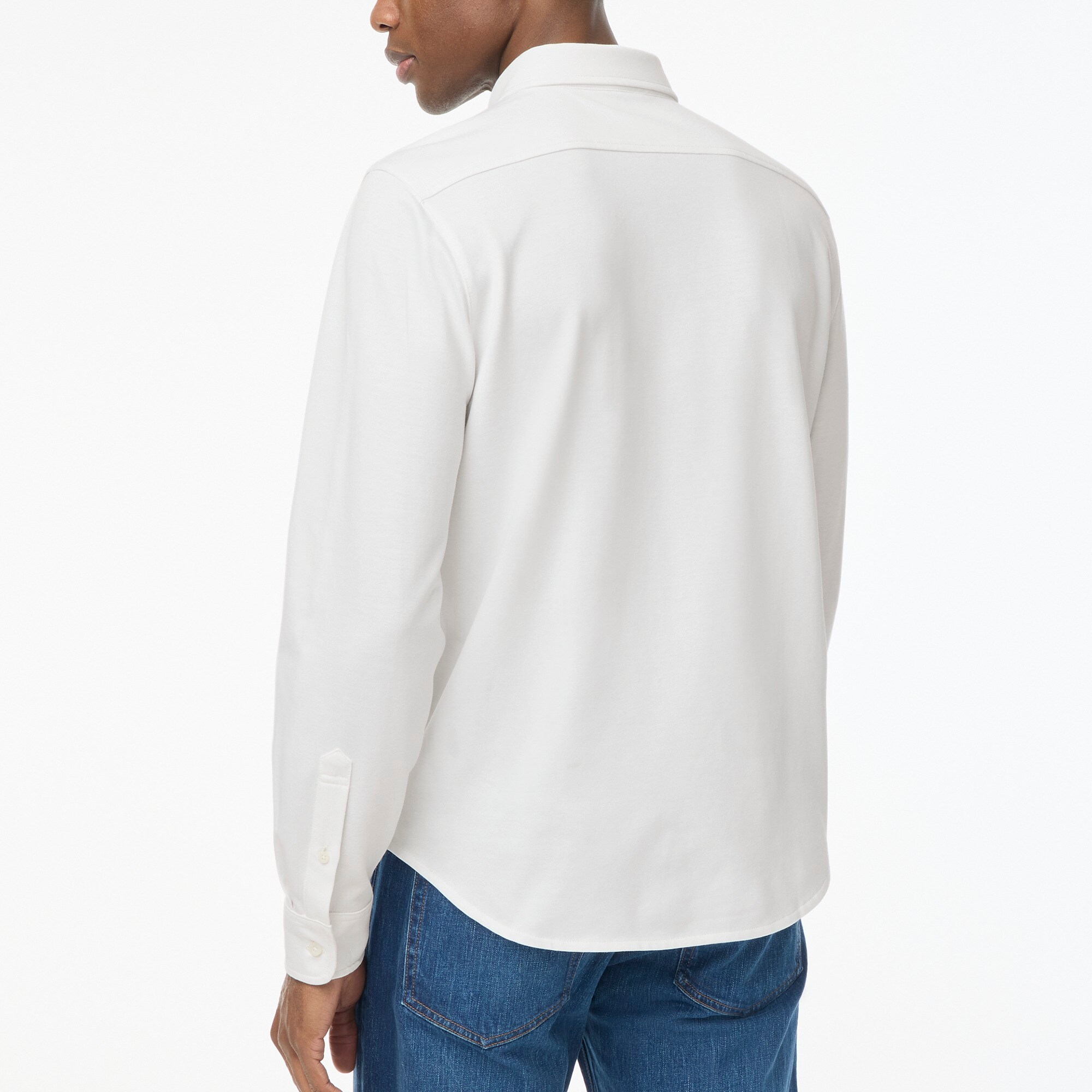 Performance knit oxford shirt