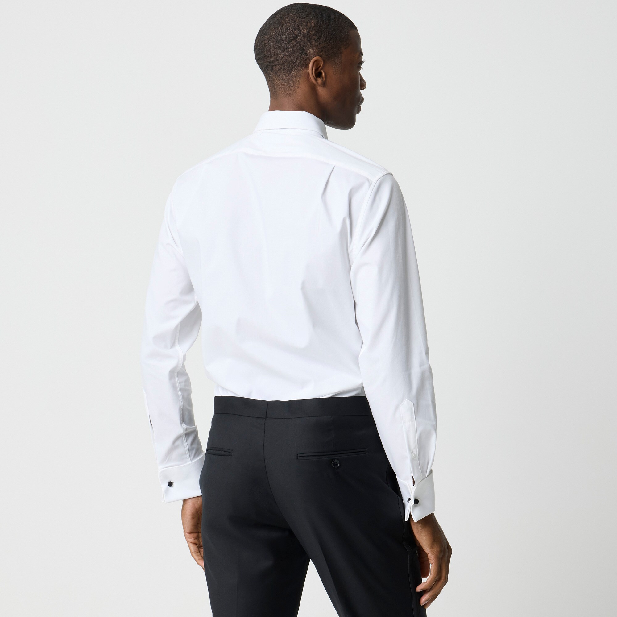 Men's Thompson Tuxedo Shirt (White, Size 15H/34) J.Crew Factory