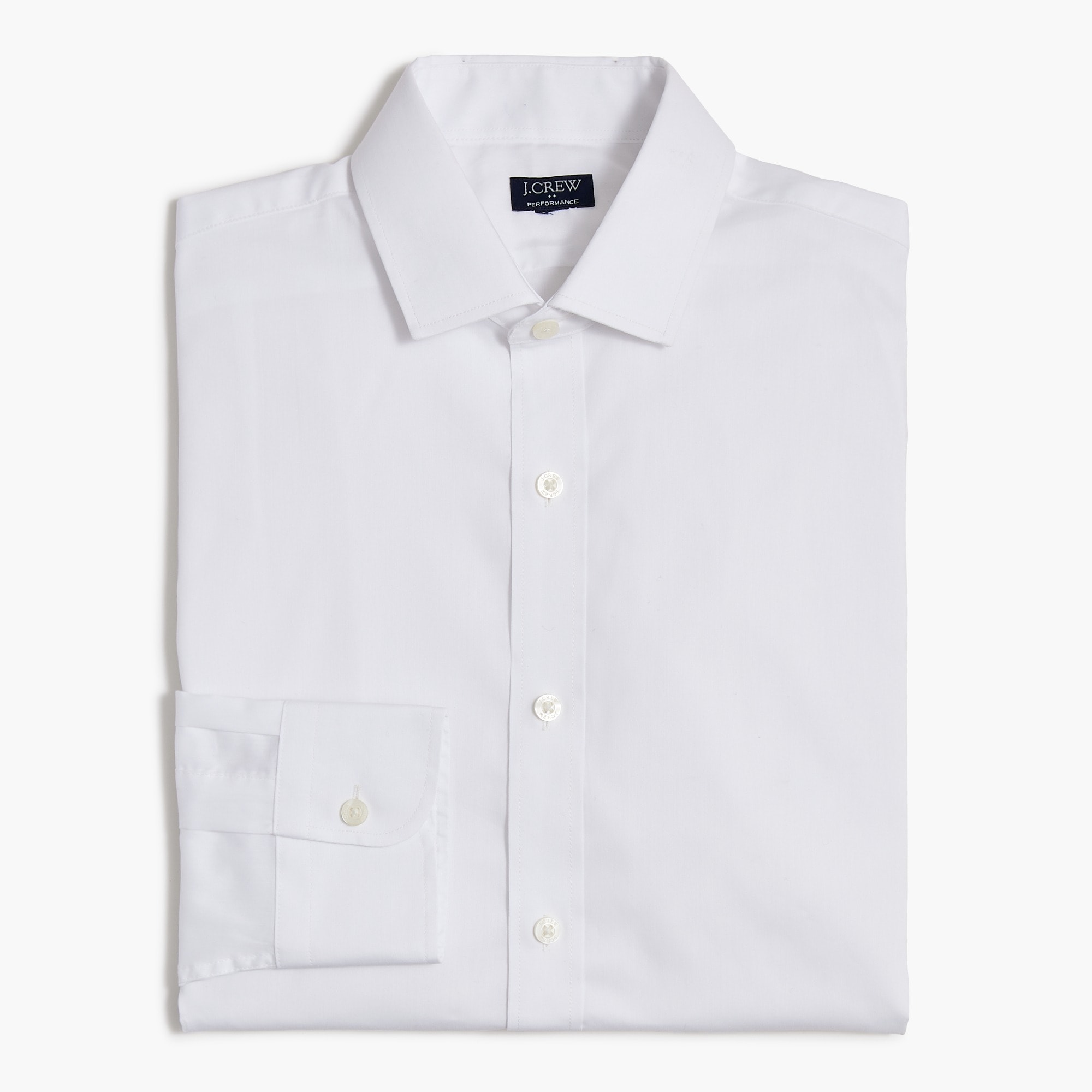 mens Tailored performance dress shirt