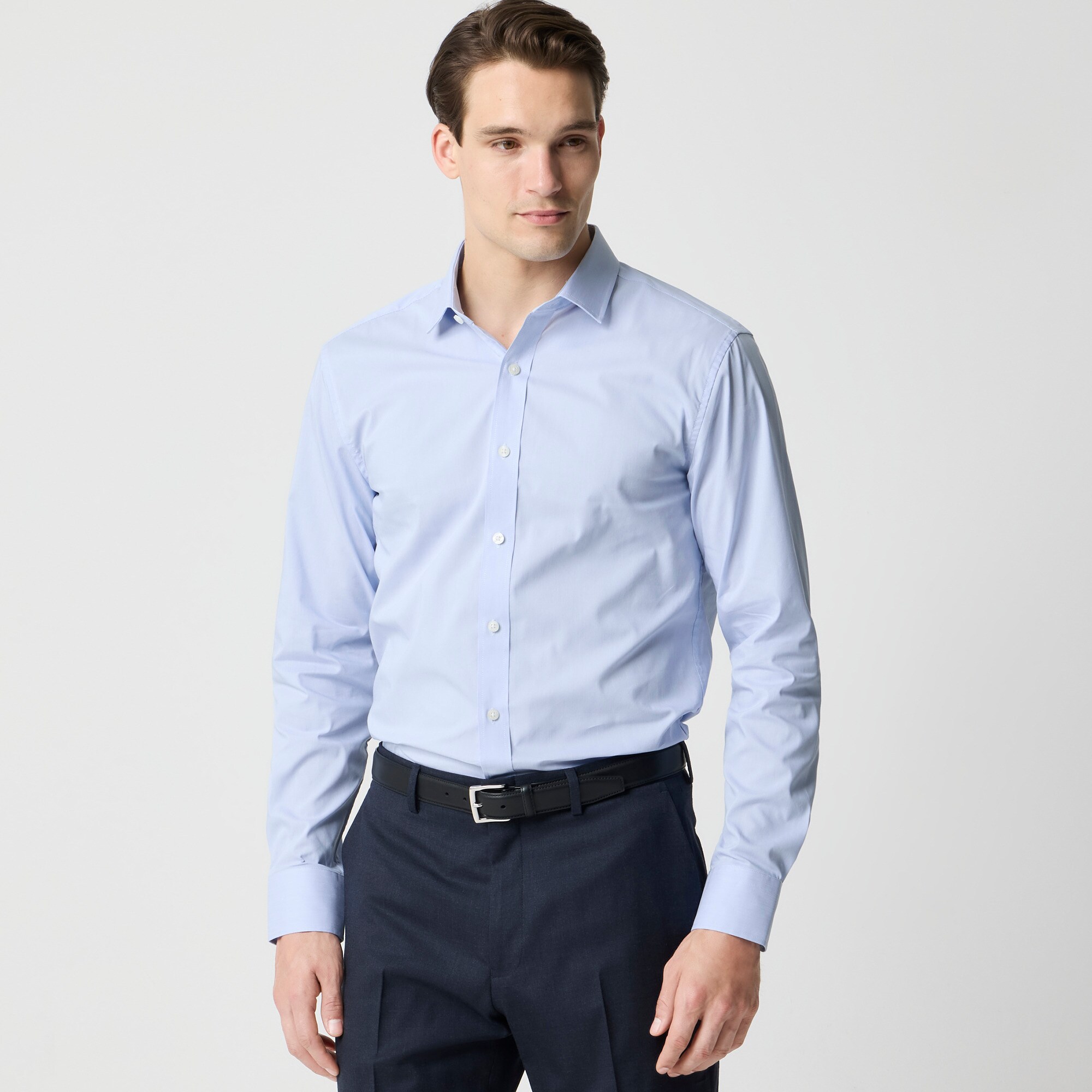 mens Tailored performance dress shirt
