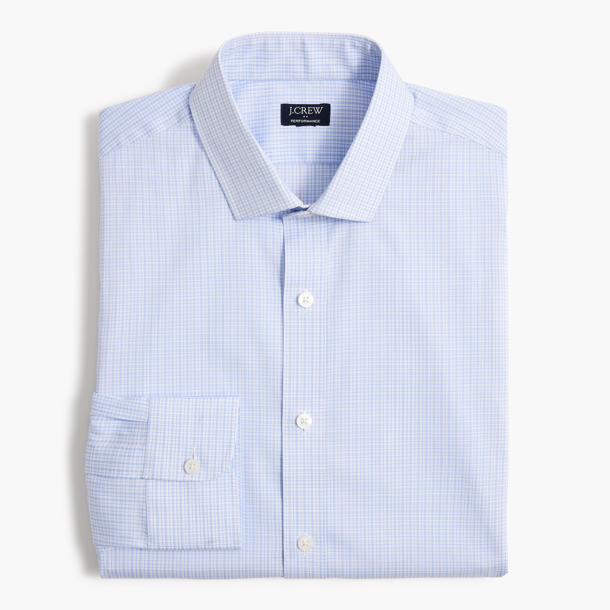 Tailored performance dress shirt