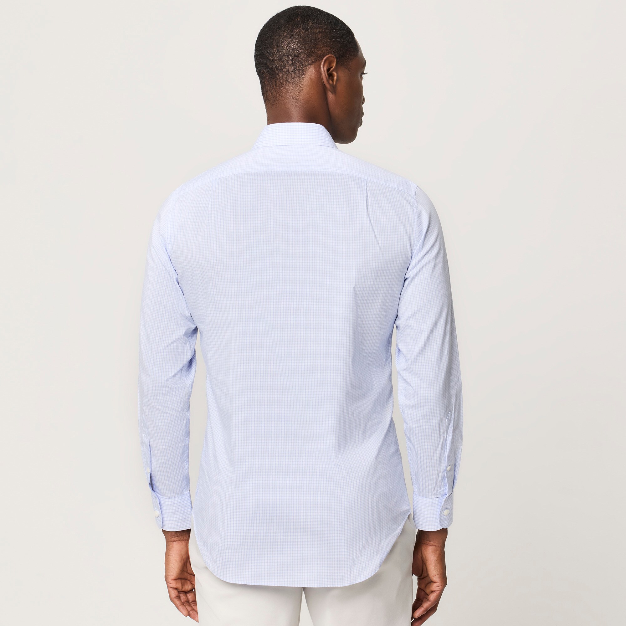Tailored performance dress shirt