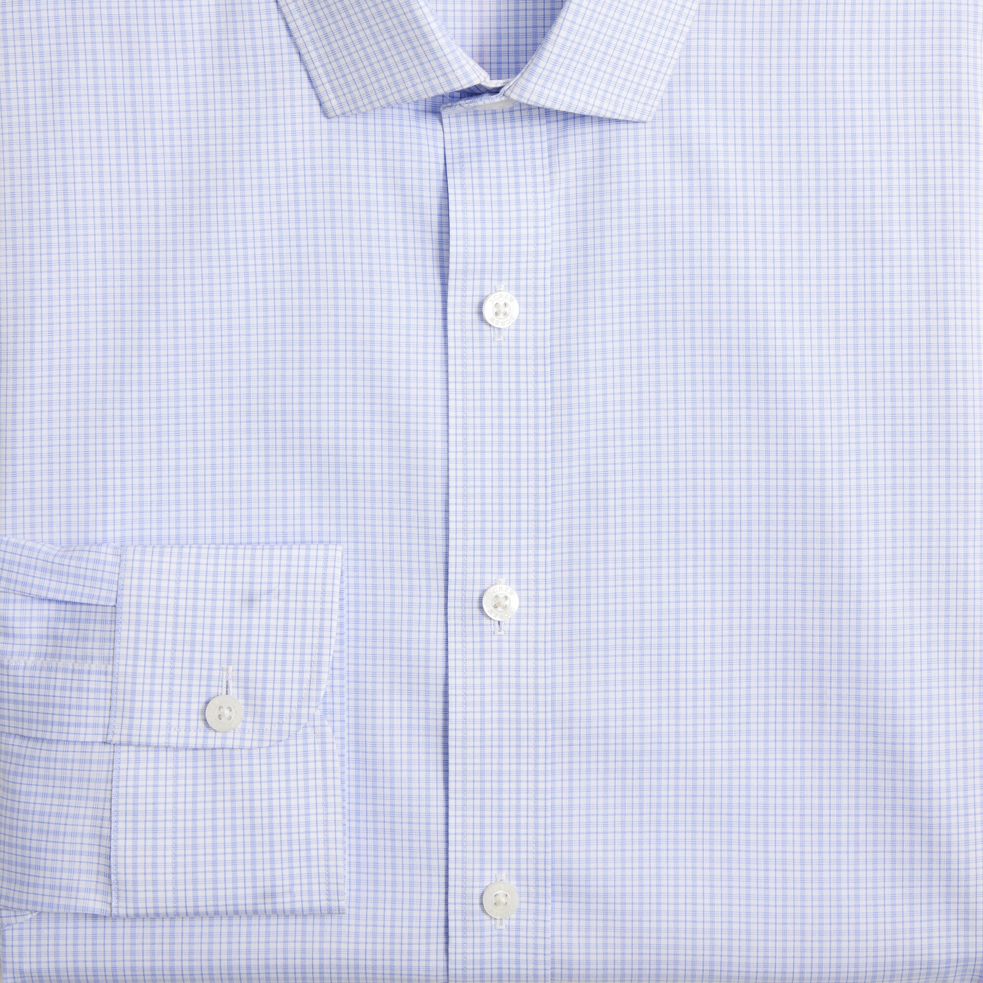 Tailored performance dress shirt