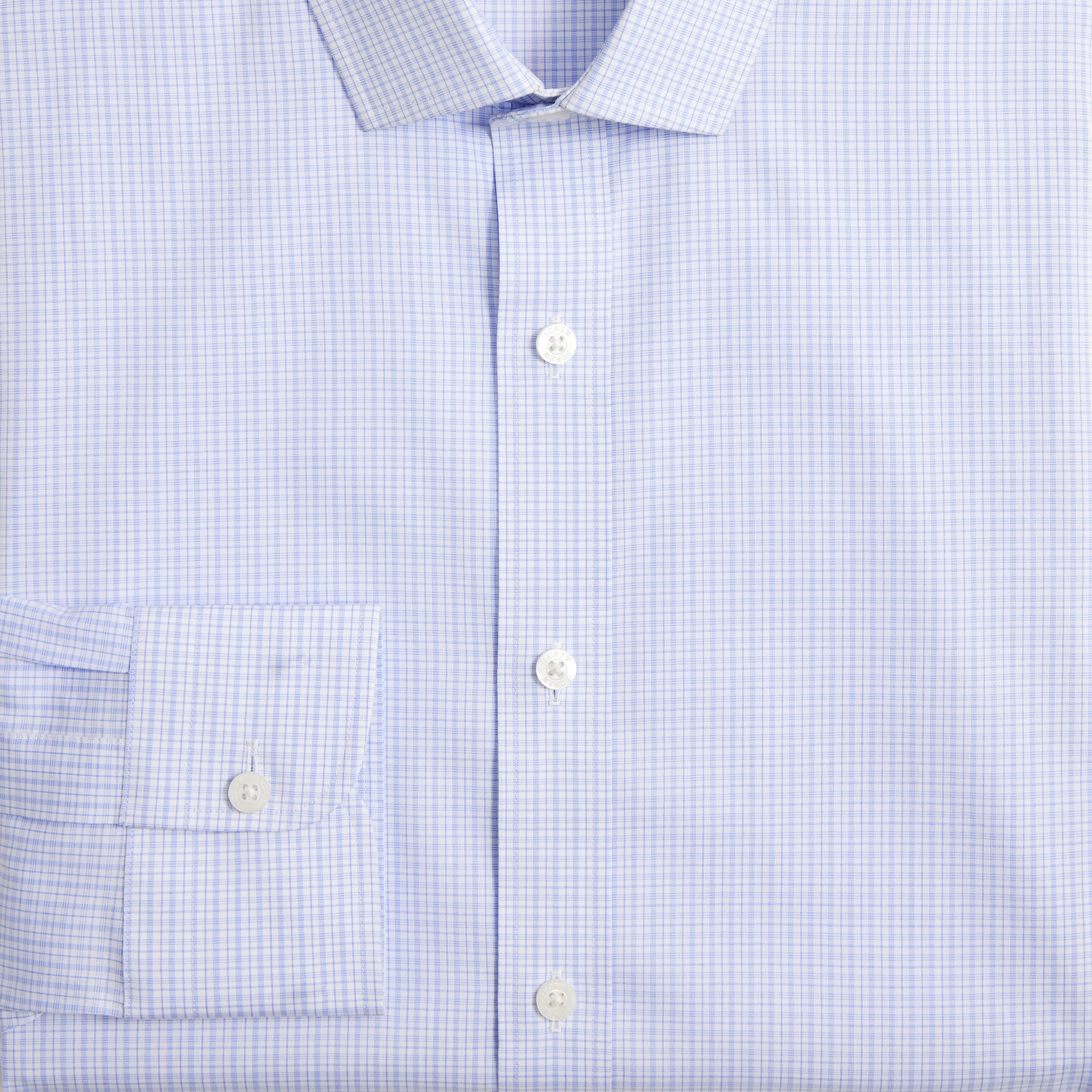 Tailored performance dress shirt