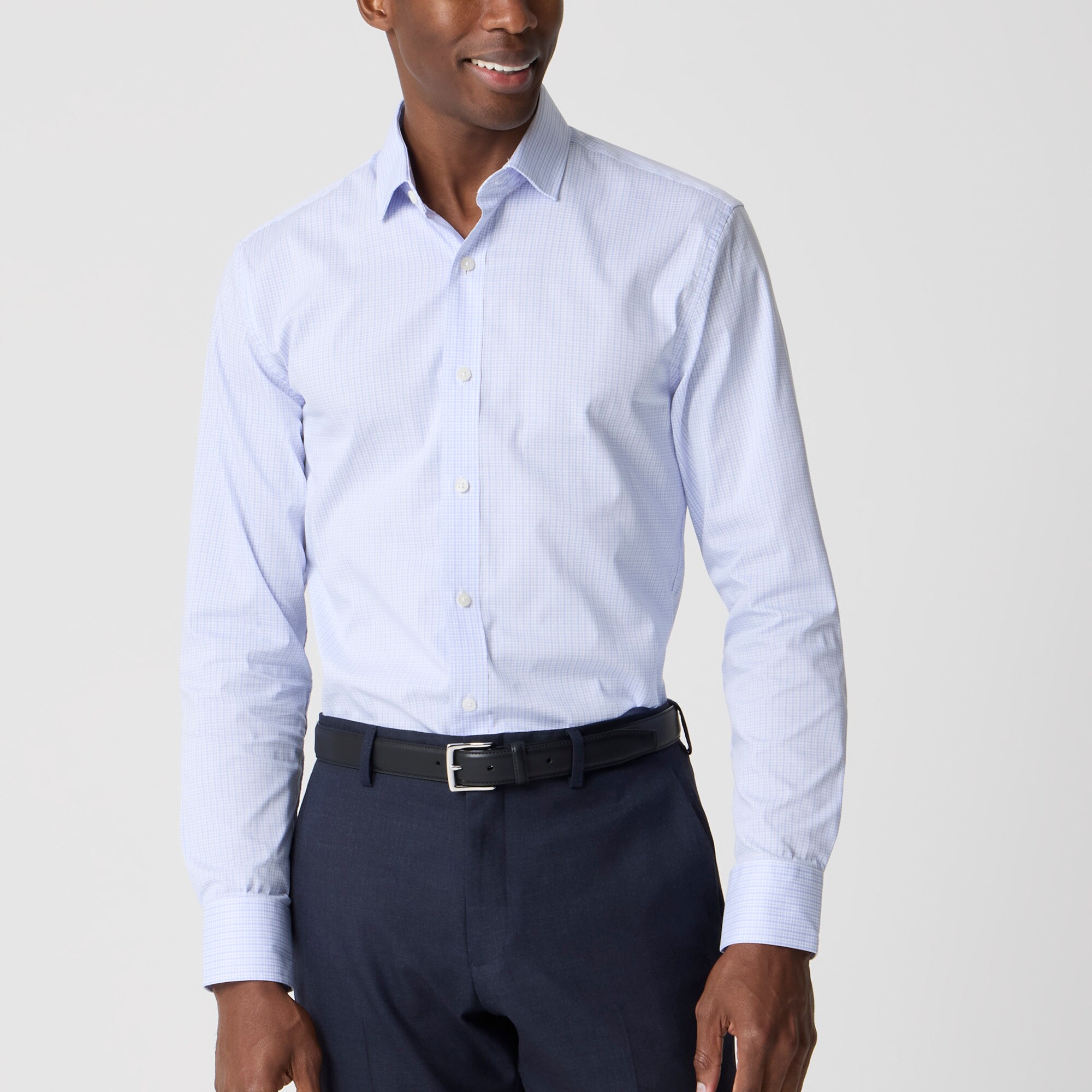 factory: tailored performance dress shirt for men
