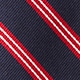 English silk tie in stripe NAVY WHITE RED j.crew: english silk tie in stripe for men