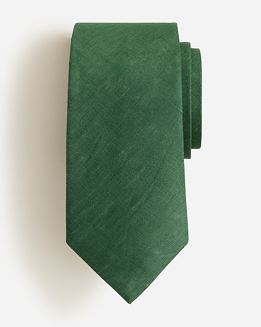 mens English linen tie