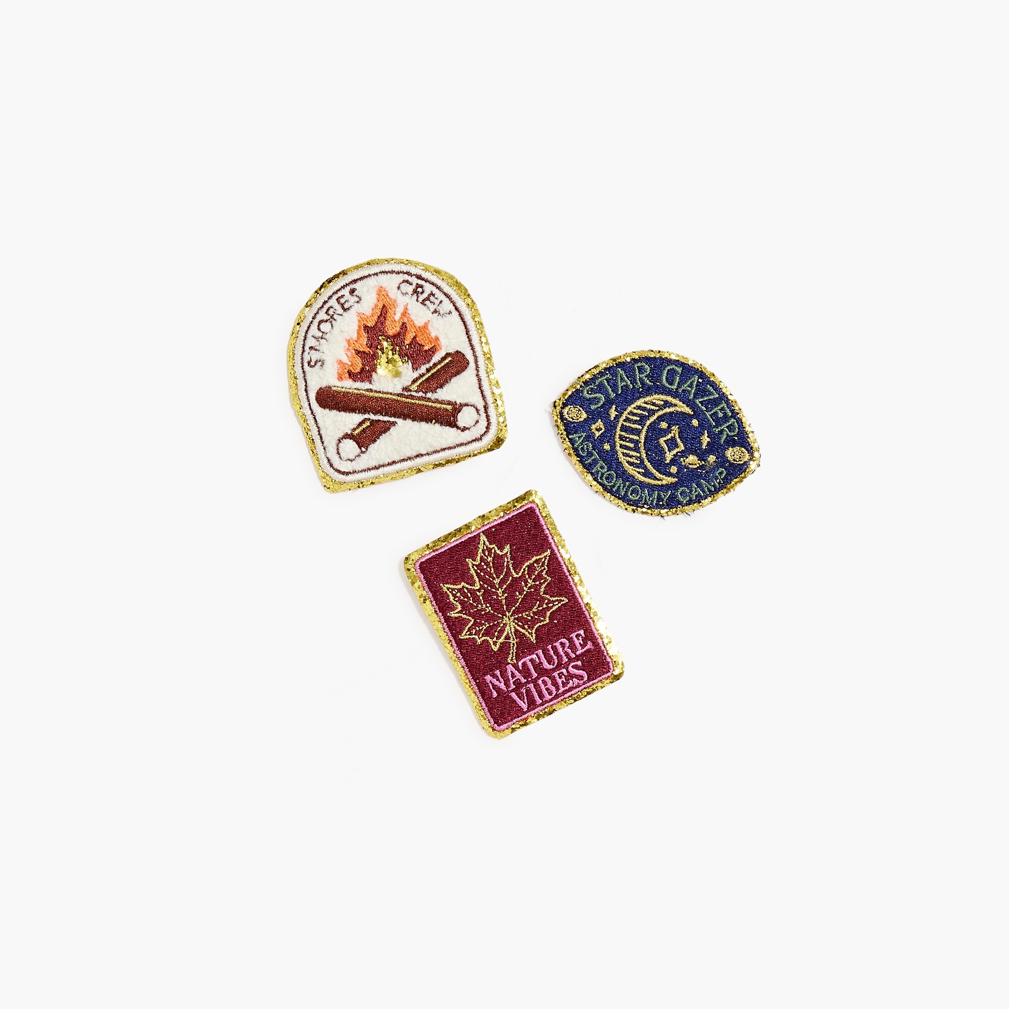 Camp patches set-of-three