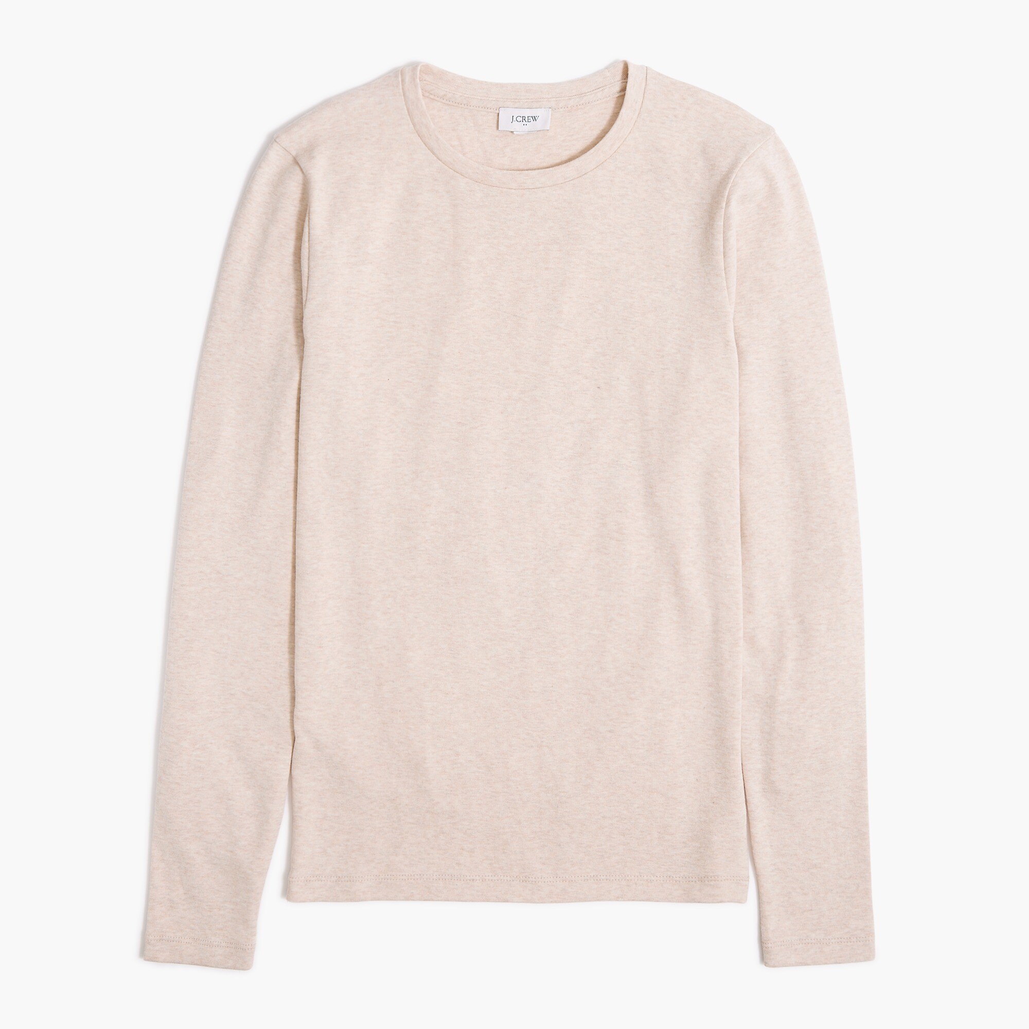 Long-sleeve ribbed everyday tee