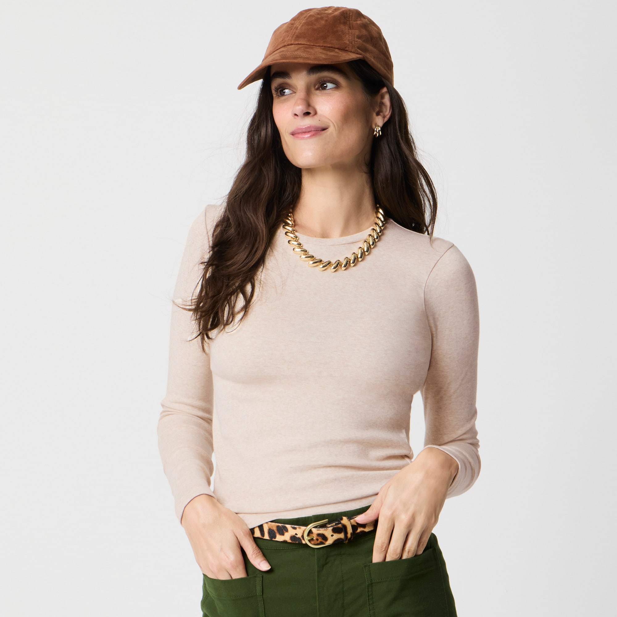 womens Long-sleeve everyday tee