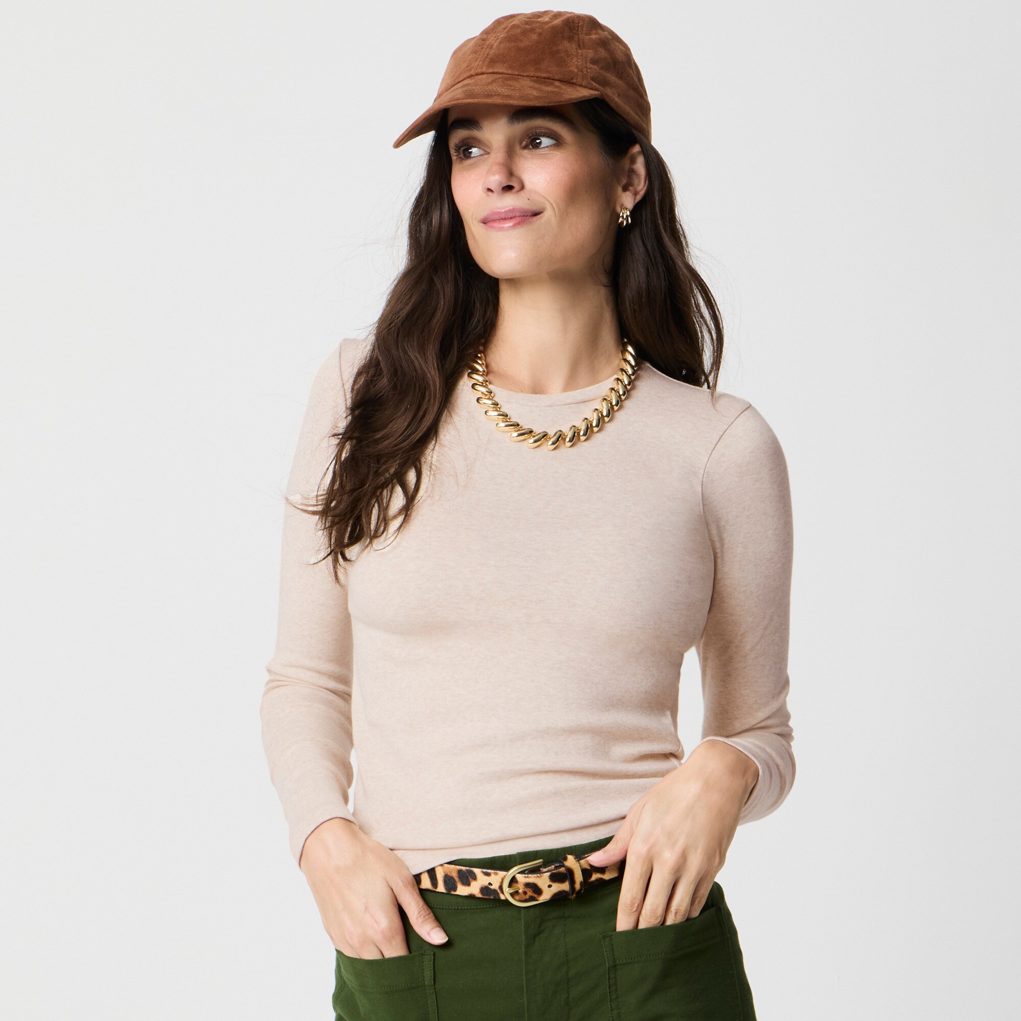 Long-sleeve everyday tee