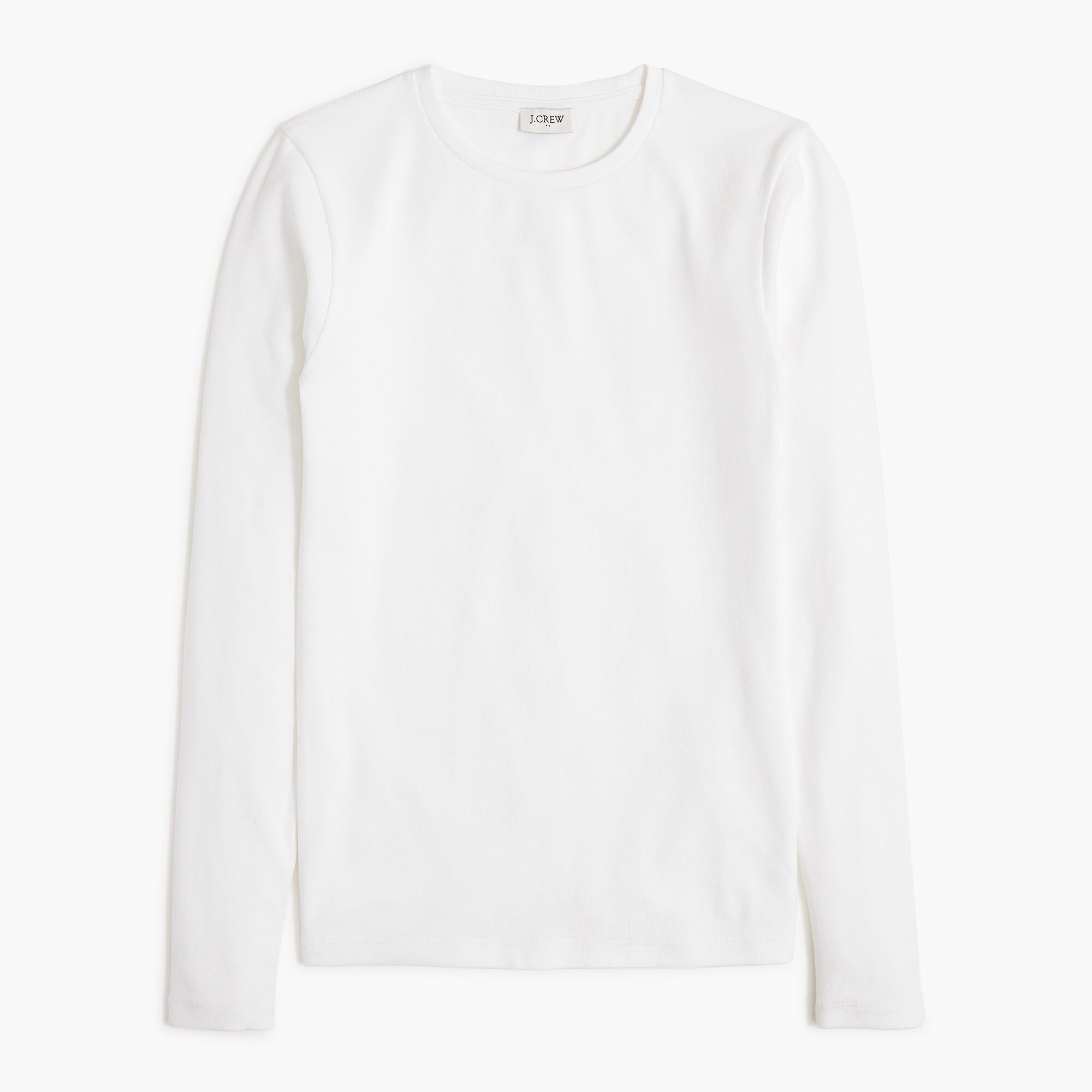 womens Long-sleeve ribbed everyday tee