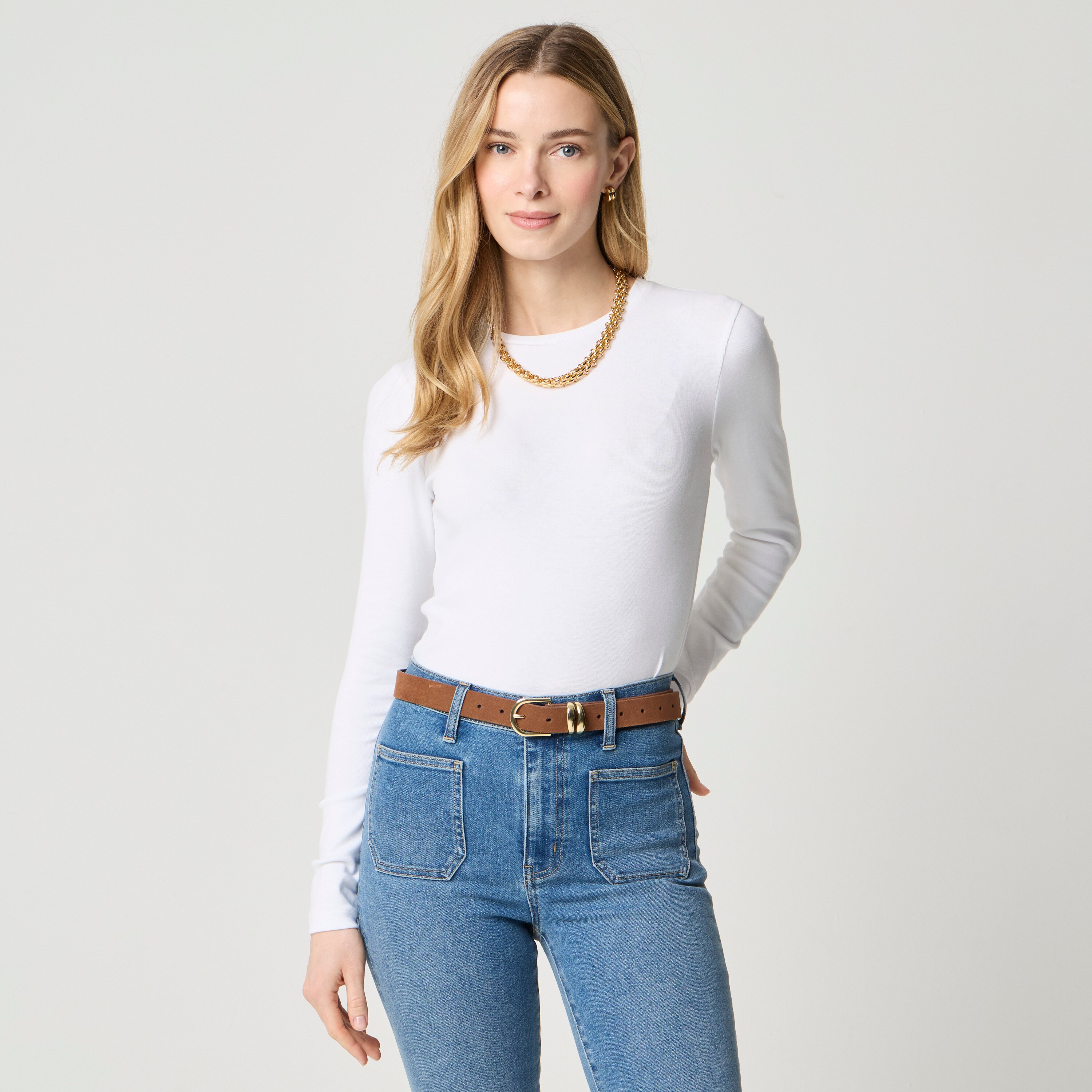 womens Long-sleeve everyday tee