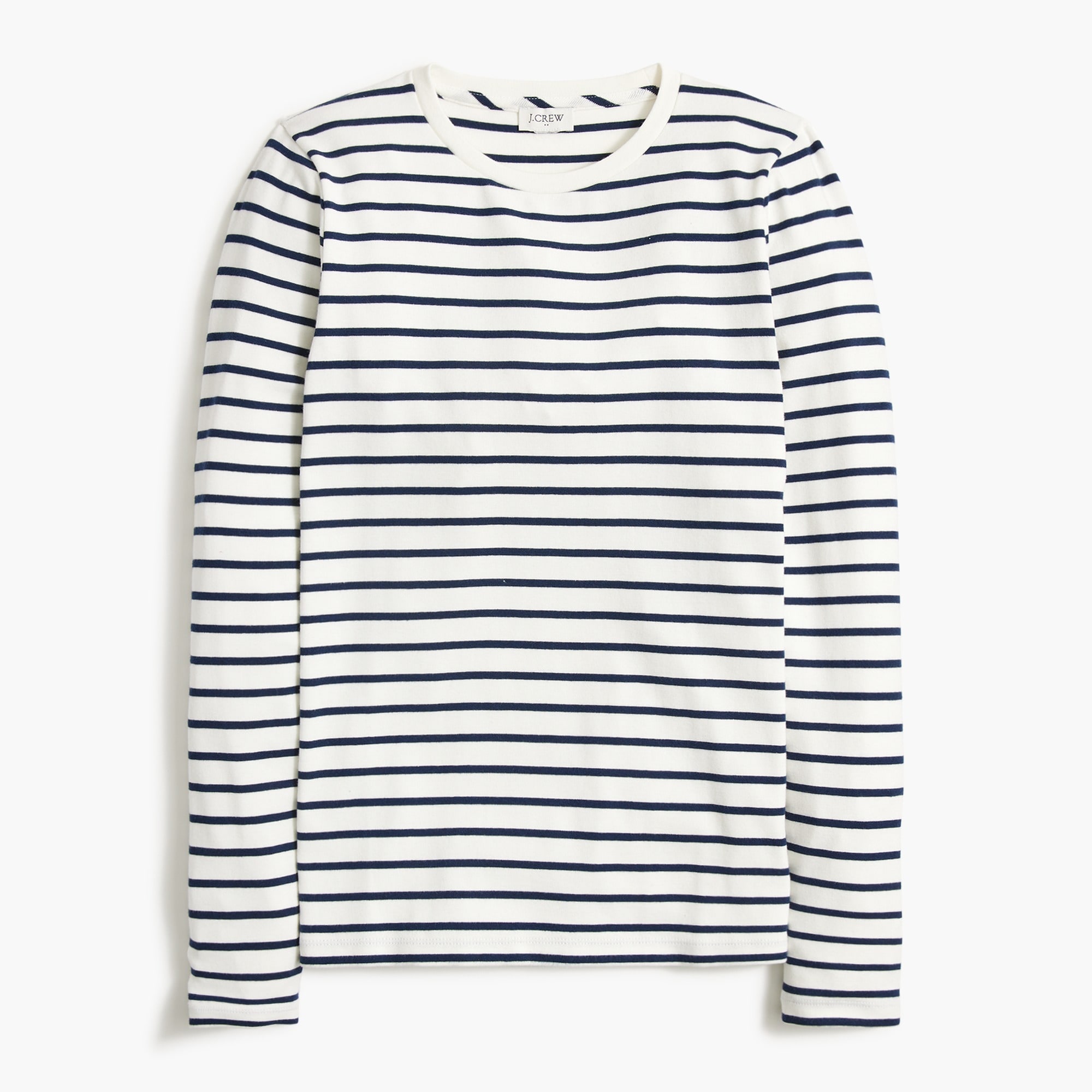 womens Long-sleeve striped everyday tee