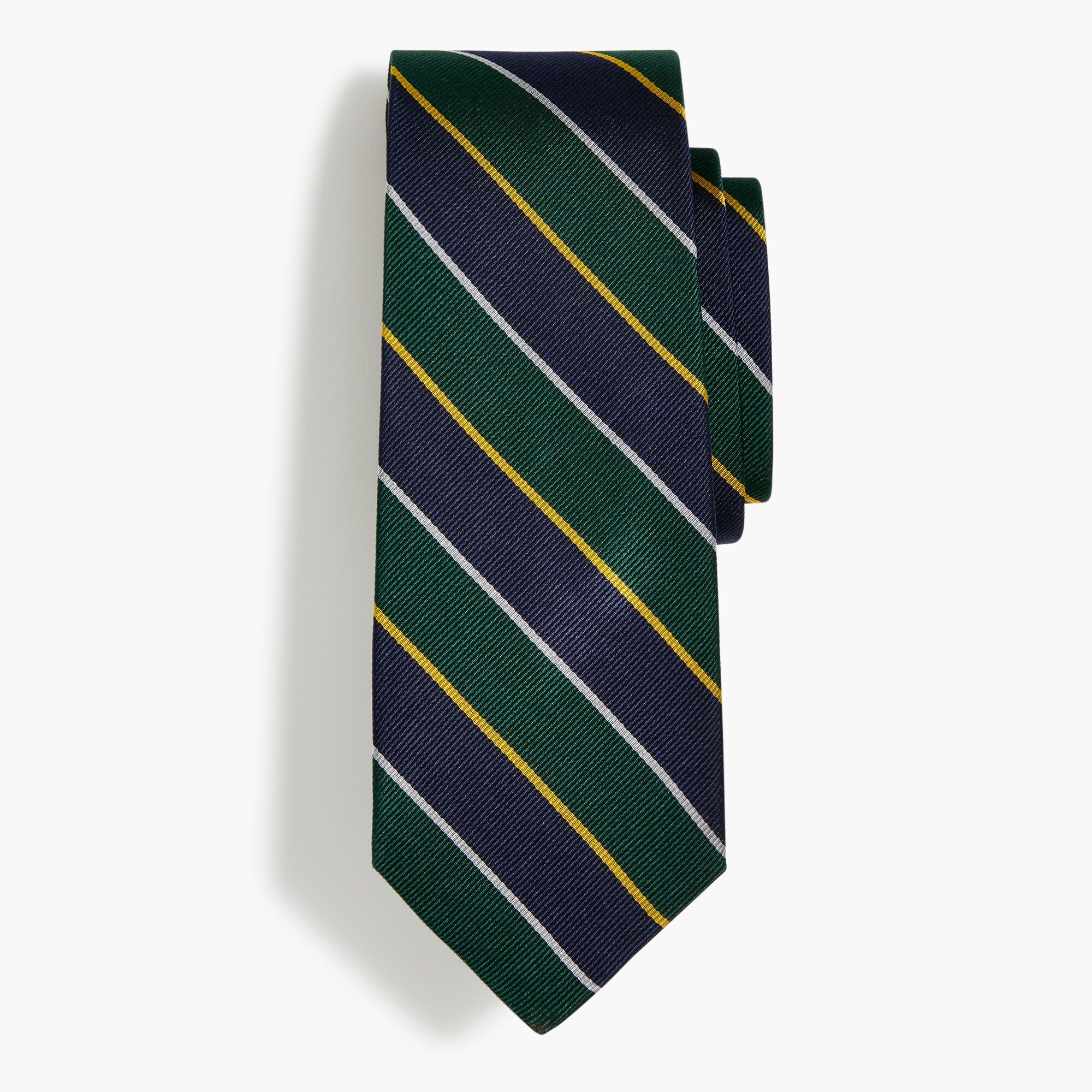 Striped tie