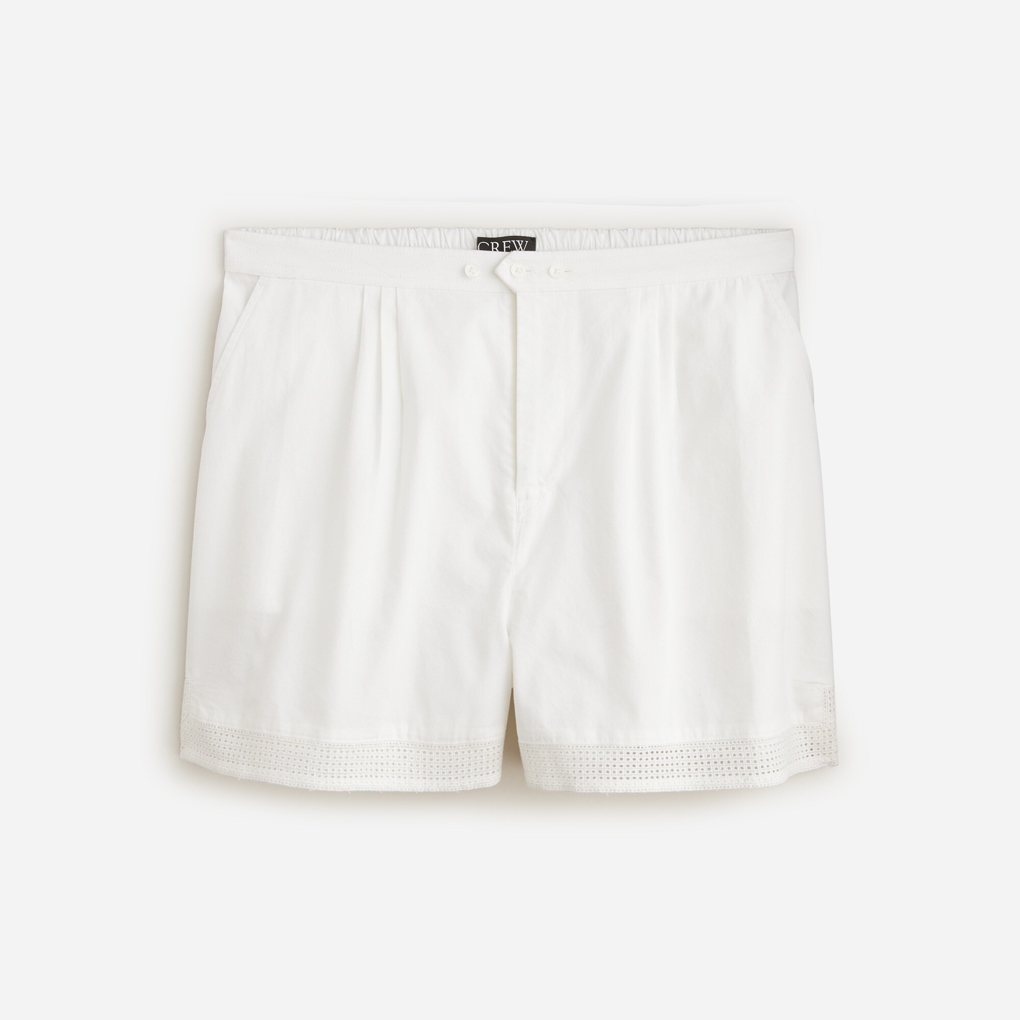 Eyelet pull-on short