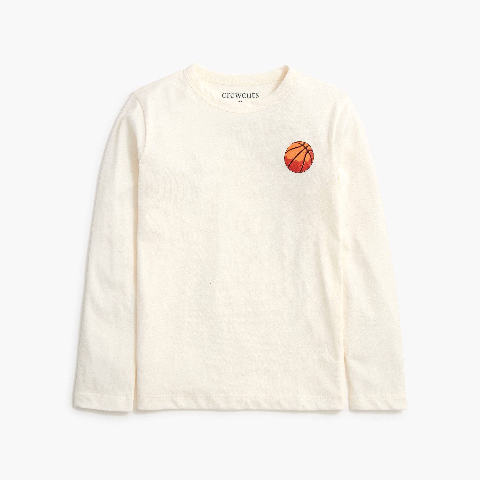 boys' long-sleeve basketball graphic tee for boys