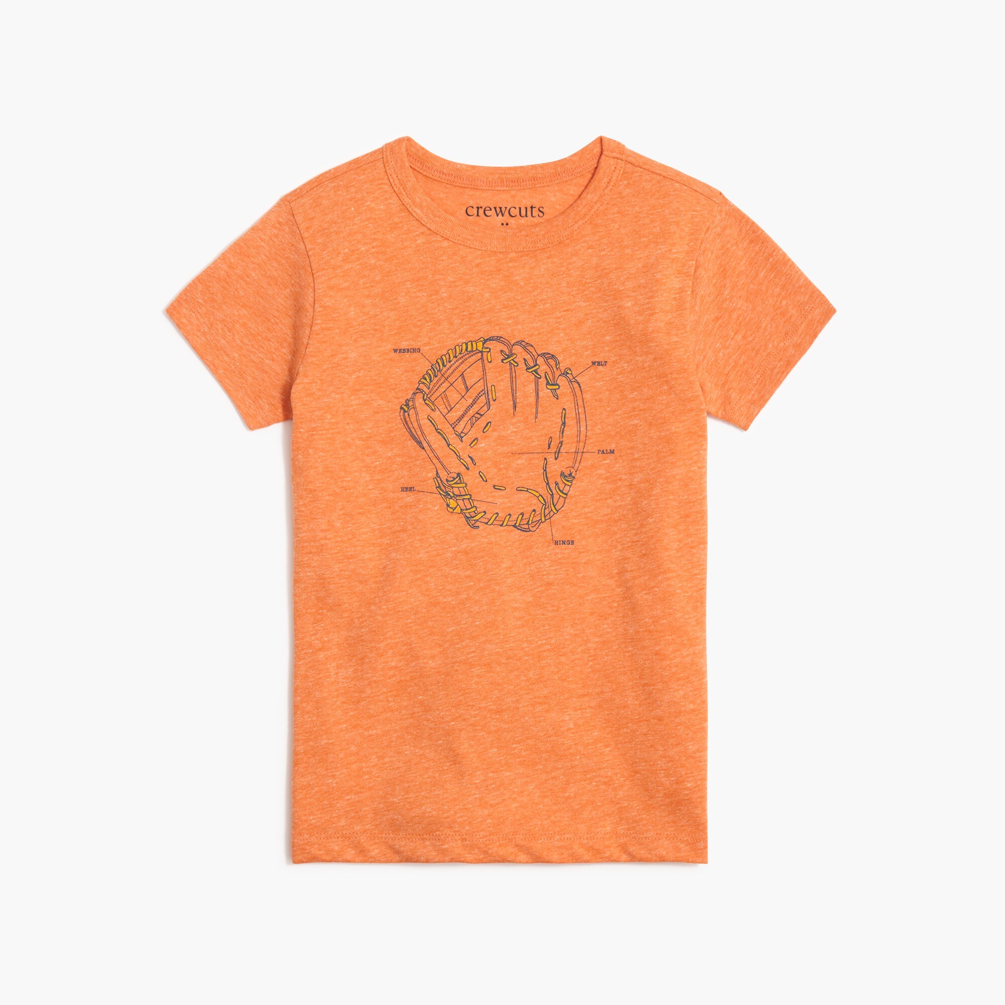 Boys' short-sleeve glove graphic tee