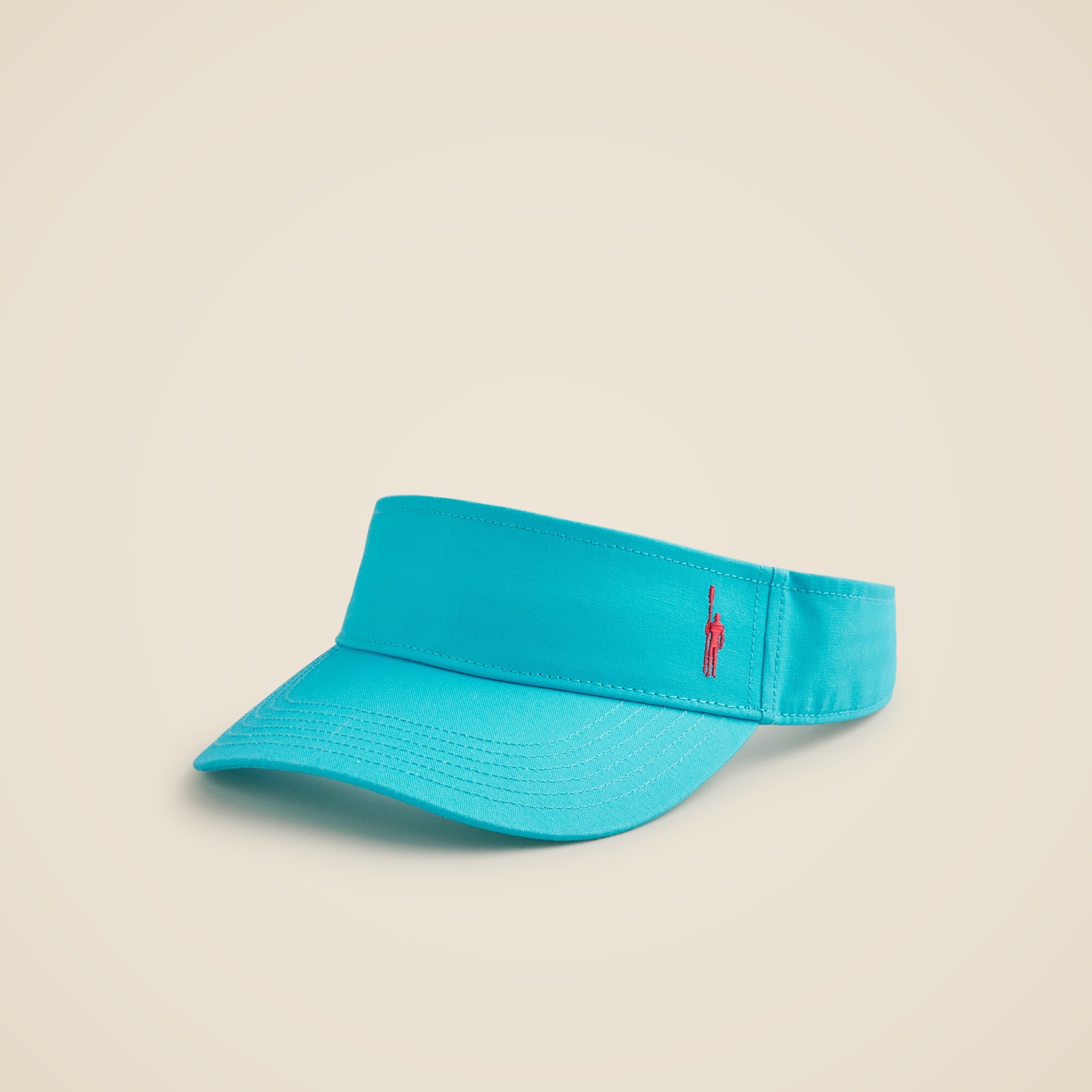 J.Crew Cotton twill visor Armycrew Solid Cotton Twill Fashion Visor Cap with Sweatband  main image 4