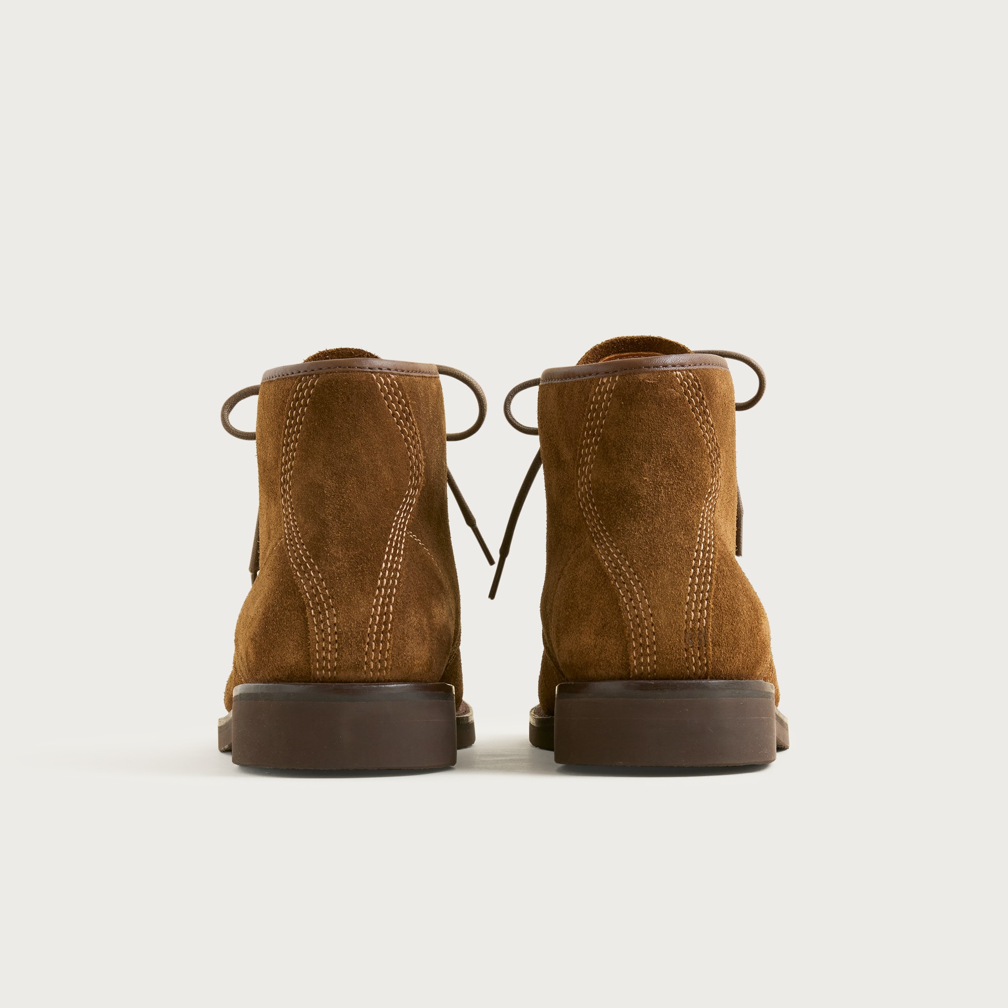 Field boots in suede