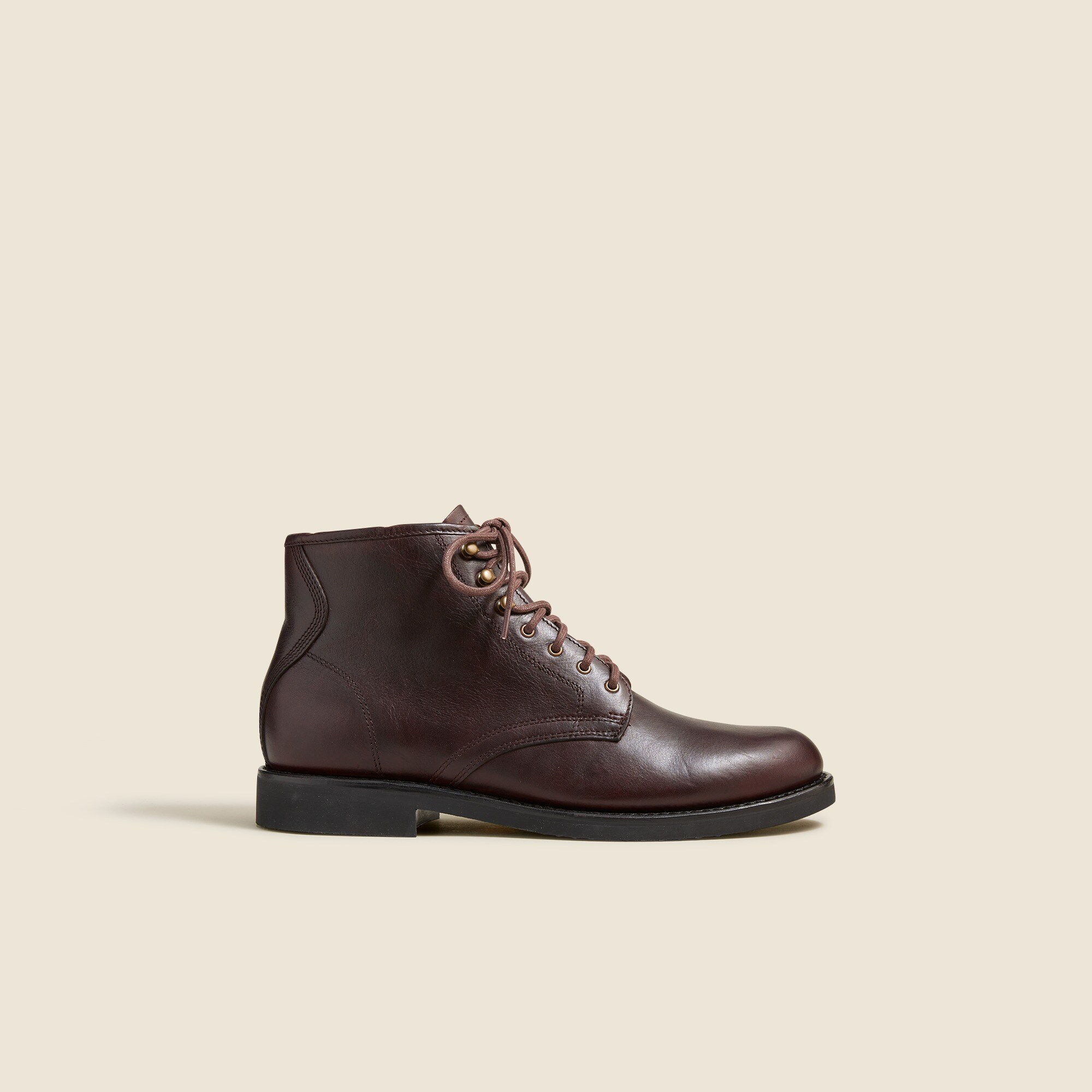 Field boots in English leather