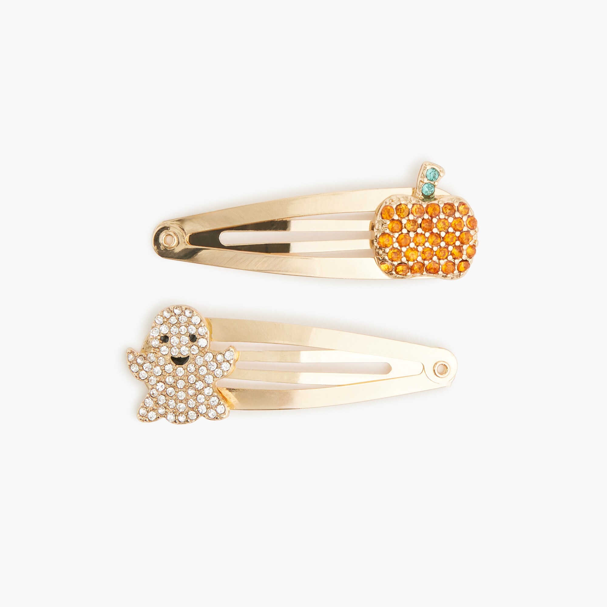 girls' spooky hair clips set-of-two for girls