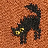 Black cat socks PALE CLAY factory: black cat socks for men