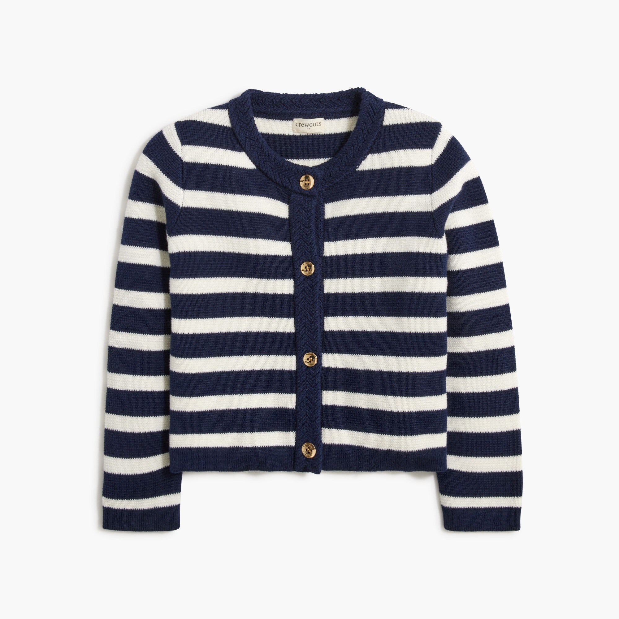girls' striped sweater lady jacket for girls