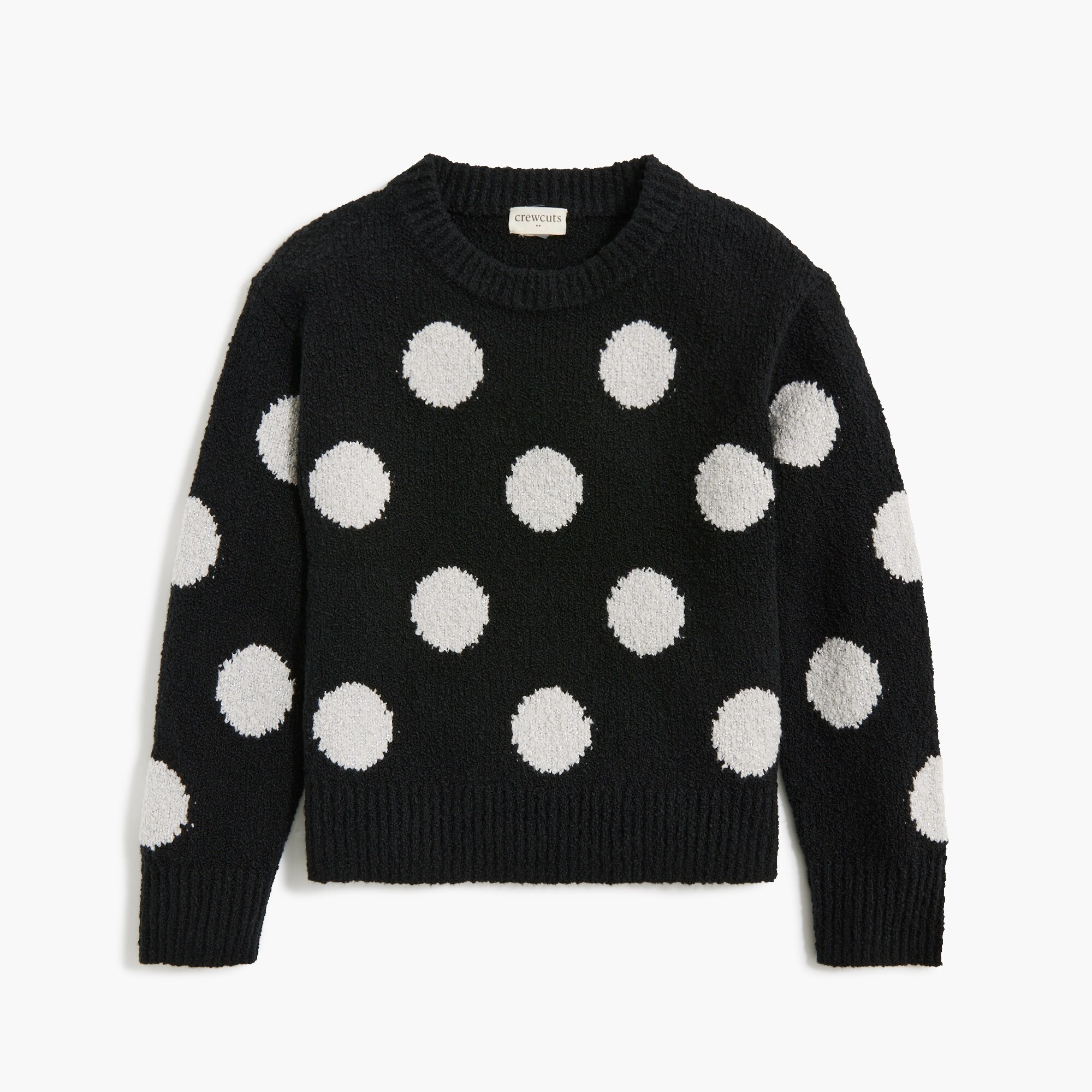 girls' cozy polka-dot sweater for girls