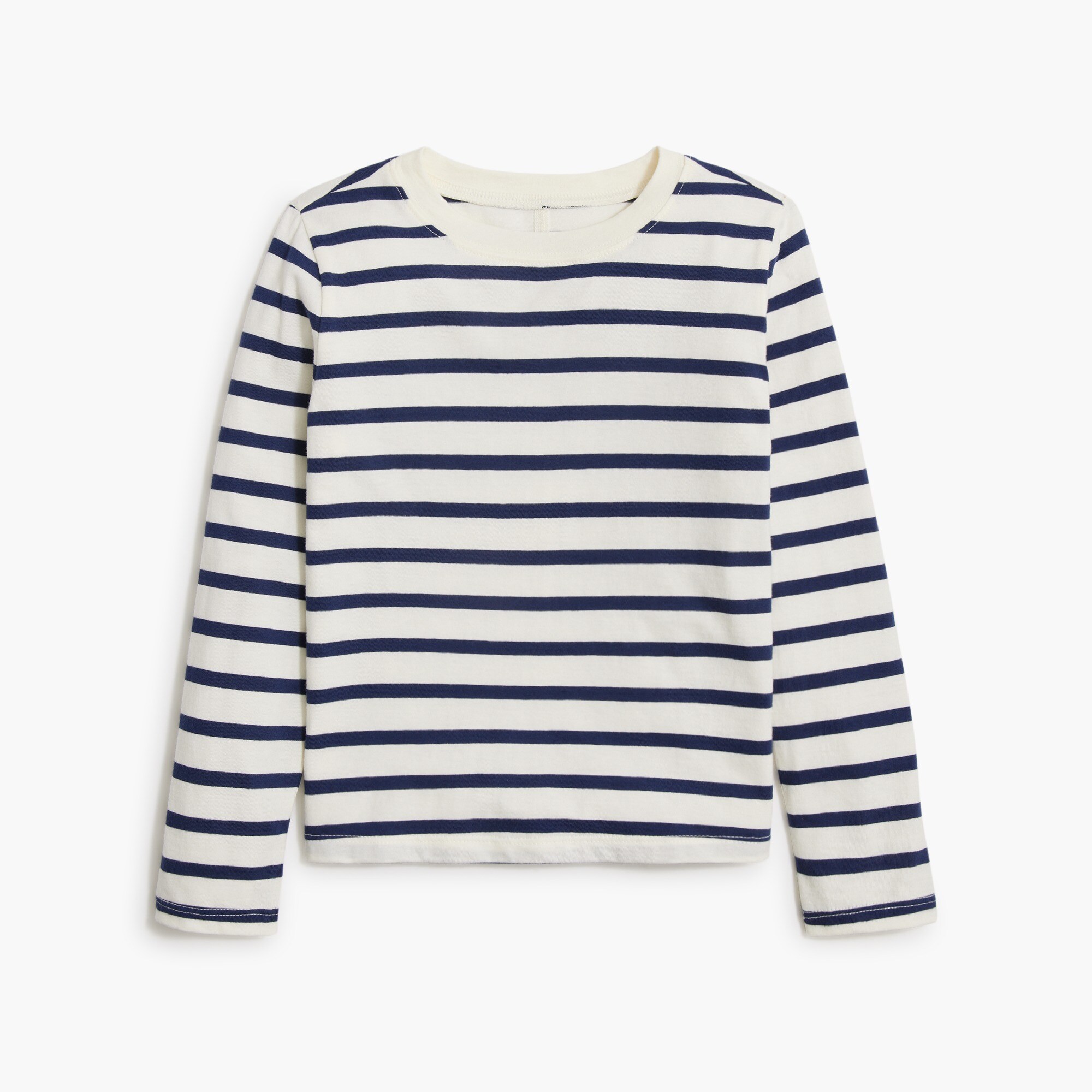 girls' long-sleeve striped tee for girls