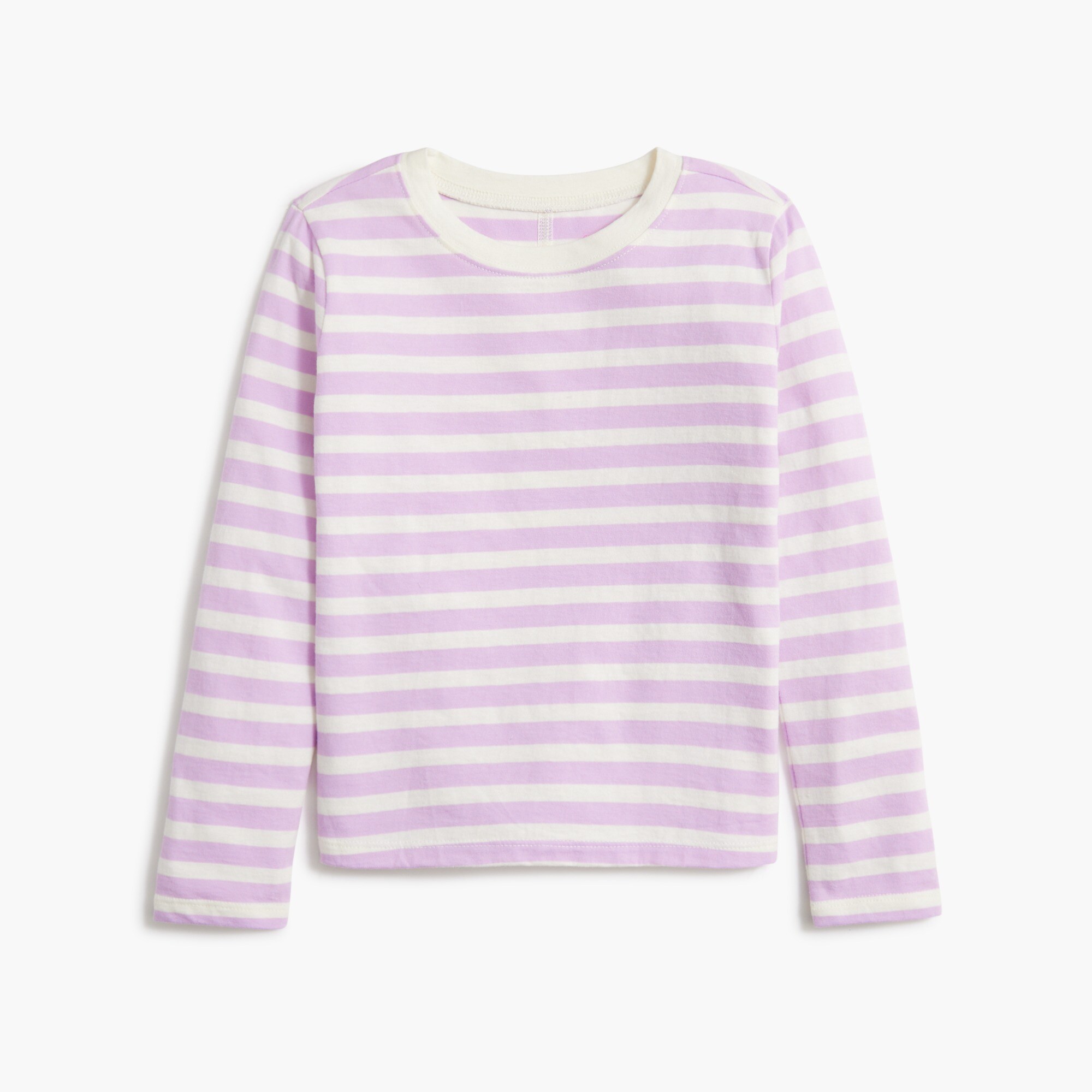 girls' long-sleeve striped girlfriend tee for girls