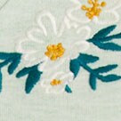 Girls' embroidered flower sweatshirt EMBROIDERED FLOWER GRAP factory: girls' embroidered flower sweatshirt for girls