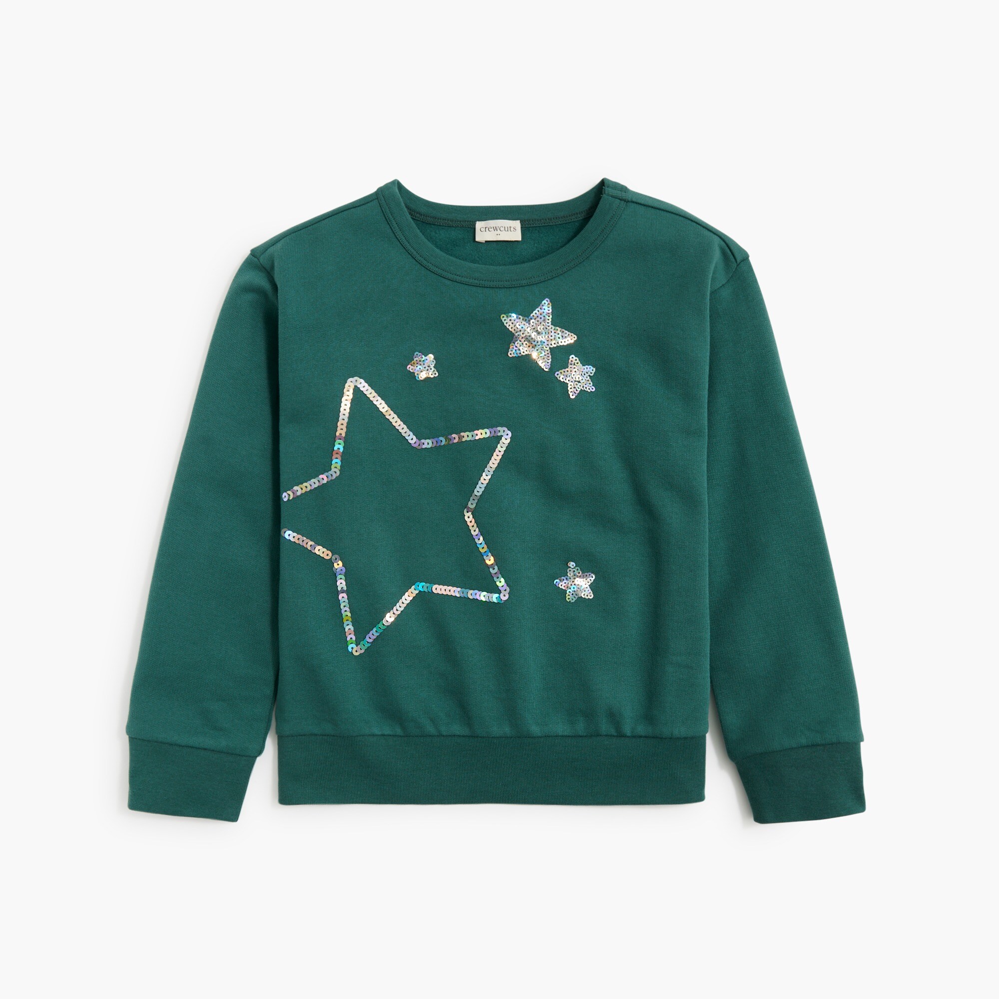 girls' sequin star sweatshirt for girls