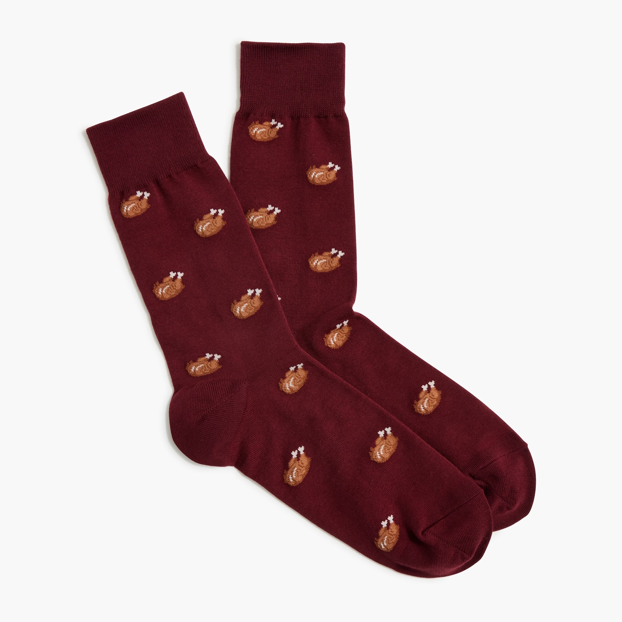 Cooked turkey socks