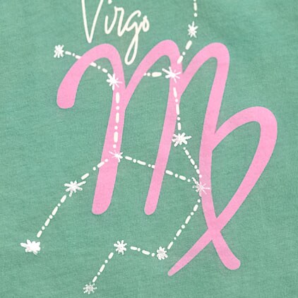Aquarius zodiac graphic tee AQUARIUS 