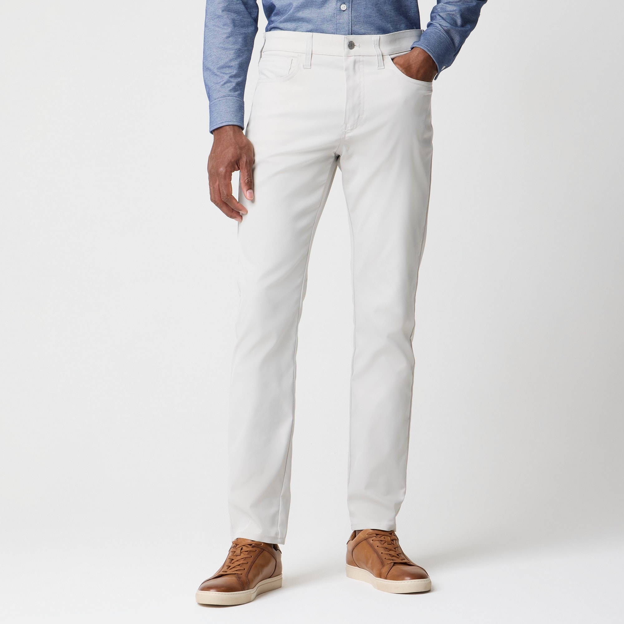 mens Slim-fit five-pocket tech pant